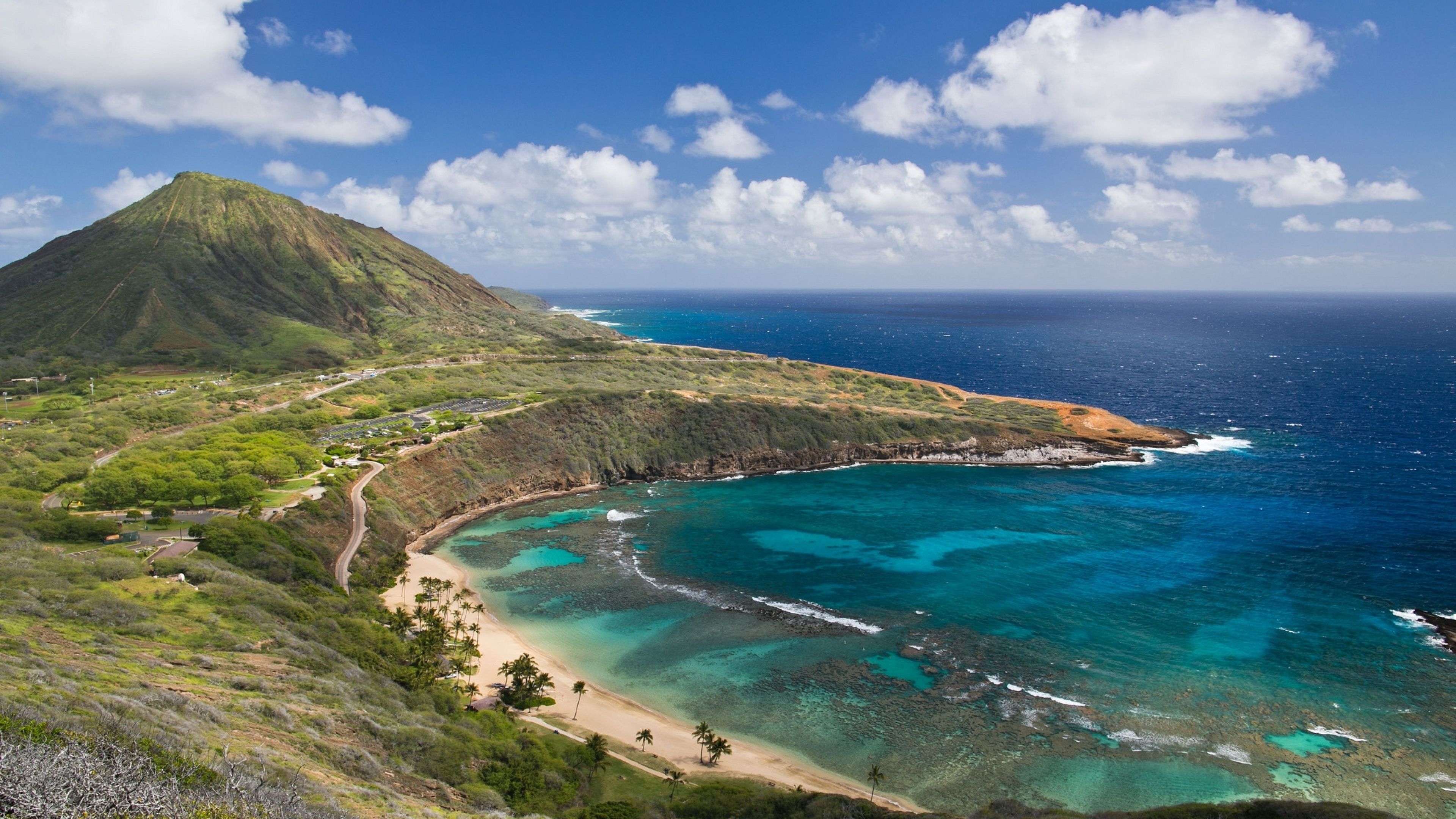 Hanauma Bay, Hawaiian Islands Wallpaper, 3840x2160 4K Desktop