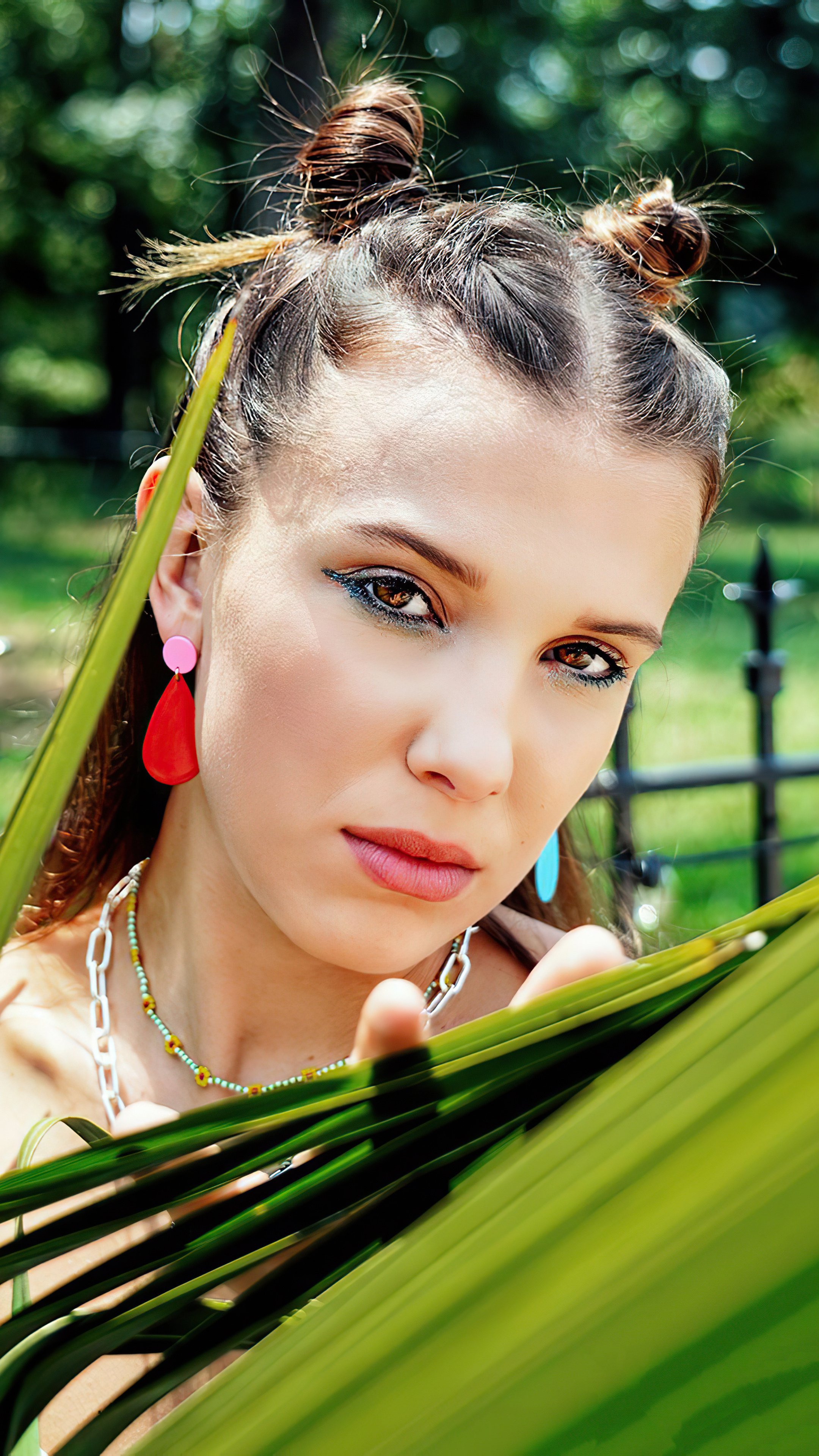Millie Bobby Brown Glamour UK photoshoot, Sony Xperia, HD 4K, 2160x3840 4K Phone