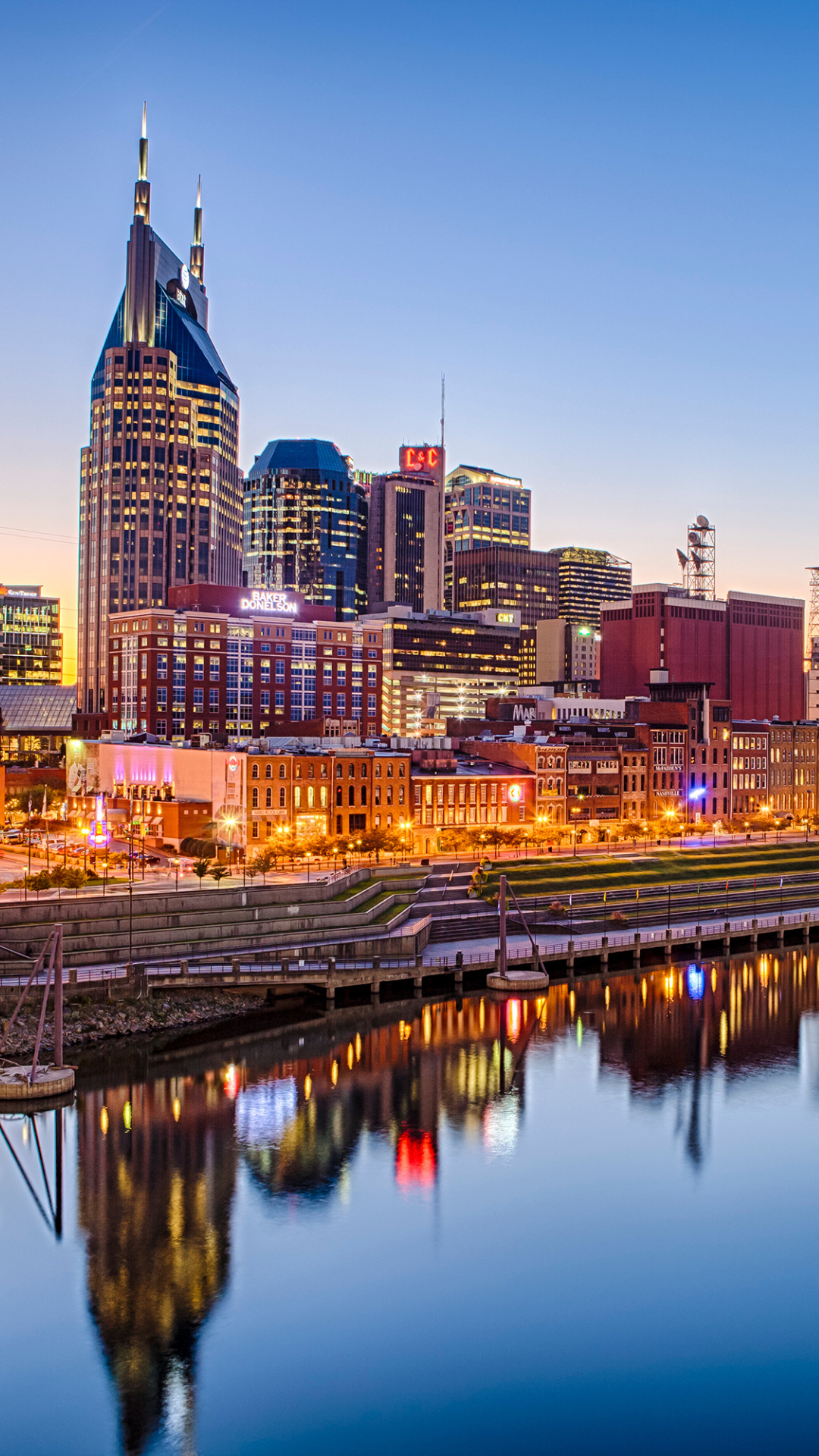 Nashville Skyline, Thrilling 3-day adventure, Vibrant city life, Unforgettable memories, 1080x1920 Full HD Phone