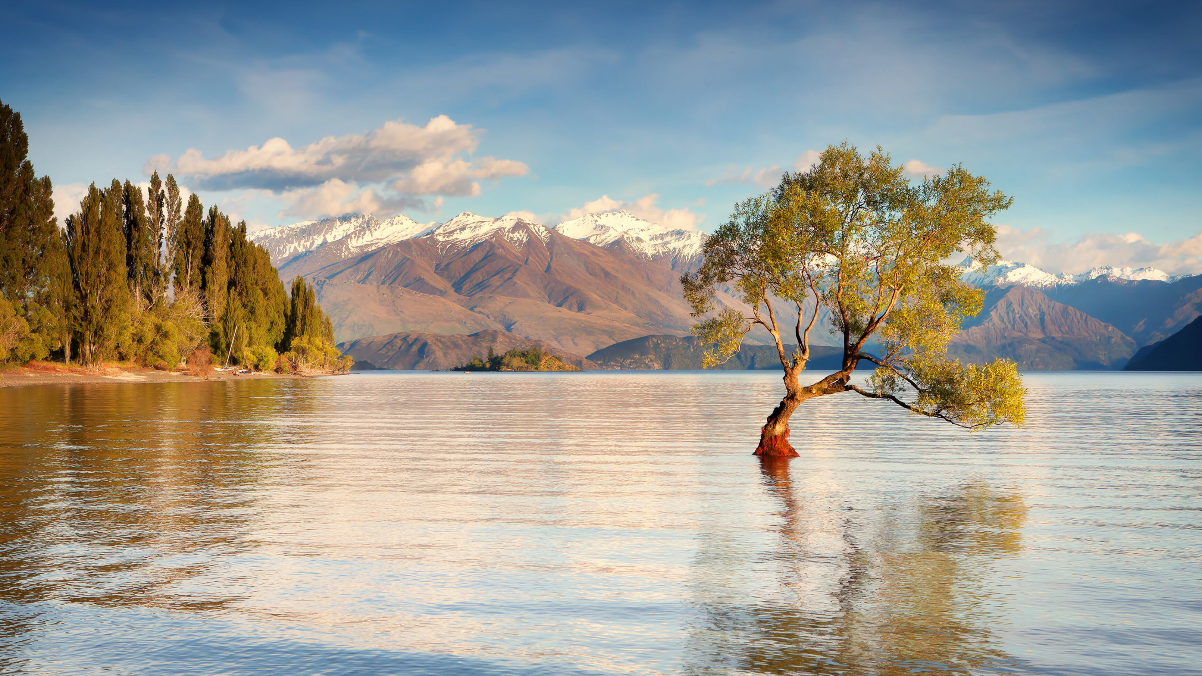 Lake Wanaka, New Zealand Wallpaper, 3840x2160 4K Desktop