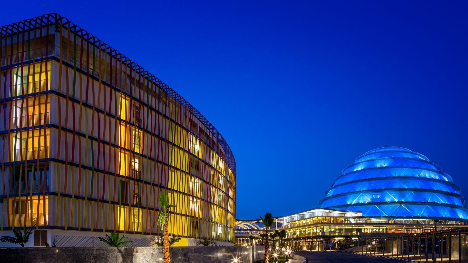Kigali, Rwanda, Radisson Blu Hotel, Convention center, Luxurious stay, 1920x1080 Full HD Desktop