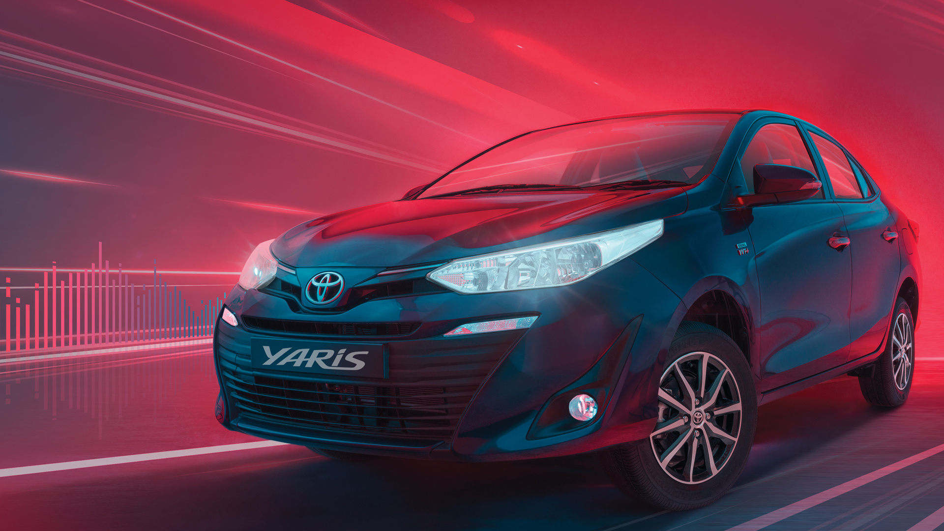 Gen III Dual VVT-i, Toyota Yaris Wallpaper, 1920x1080 Full HD Desktop