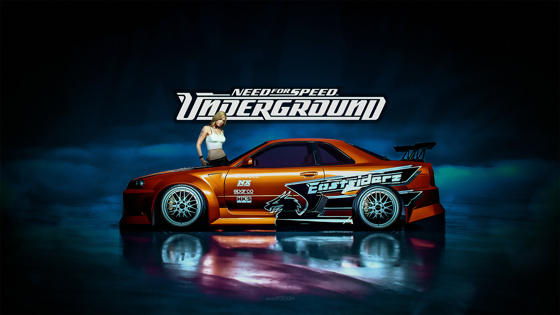 NFS Heat, Icons, Artstation, 1920x1080 Full HD Desktop