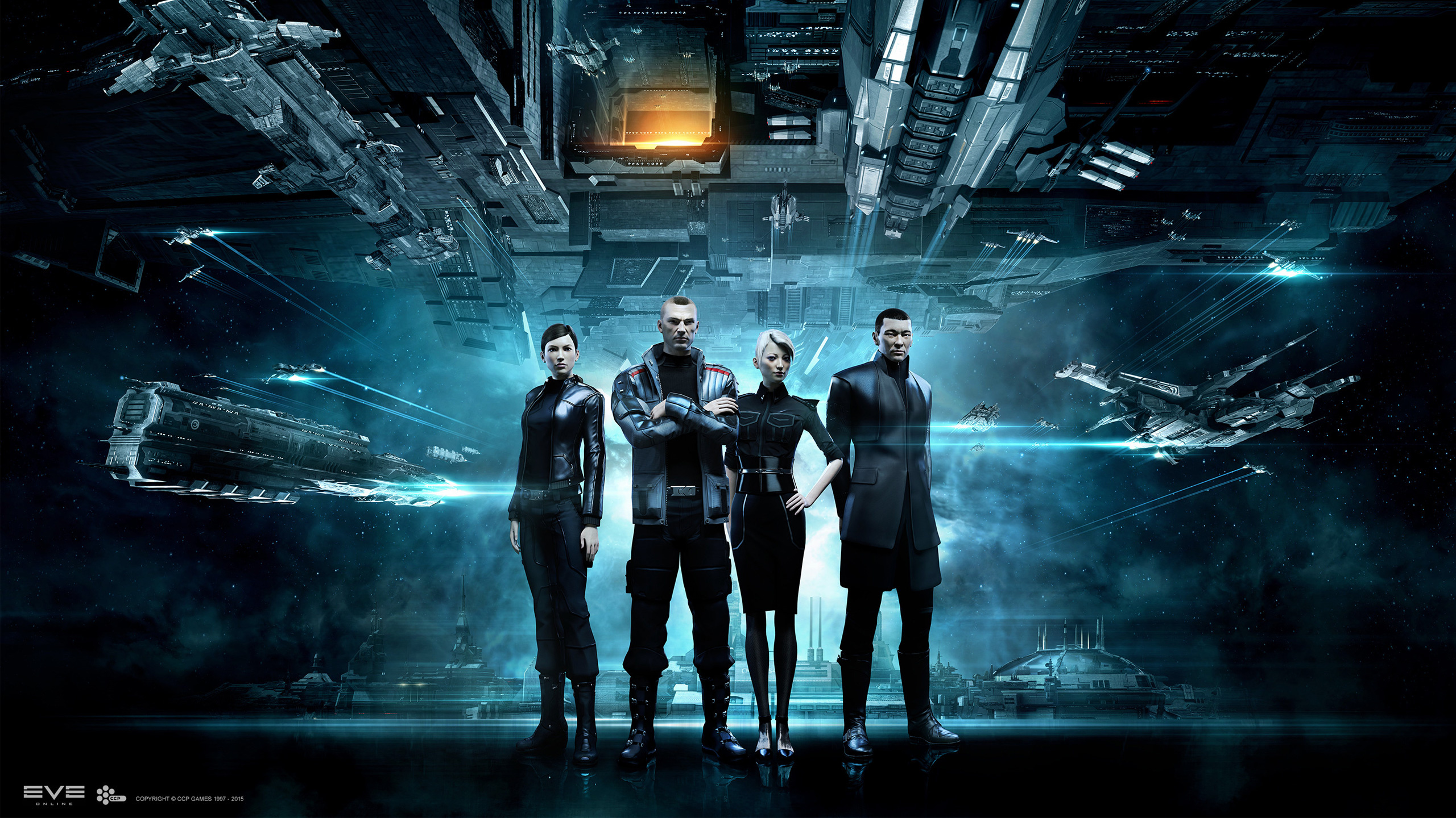 EVE Online, Wallpaper collection, Ryan Cunningham, Fan-made, 2560x1440 HD Desktop
