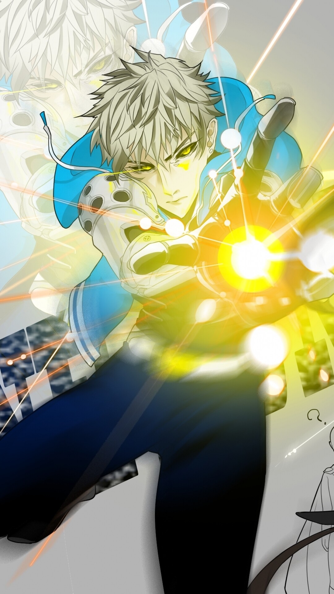 Genos, Anime, 1080x1920 Full HD Phone