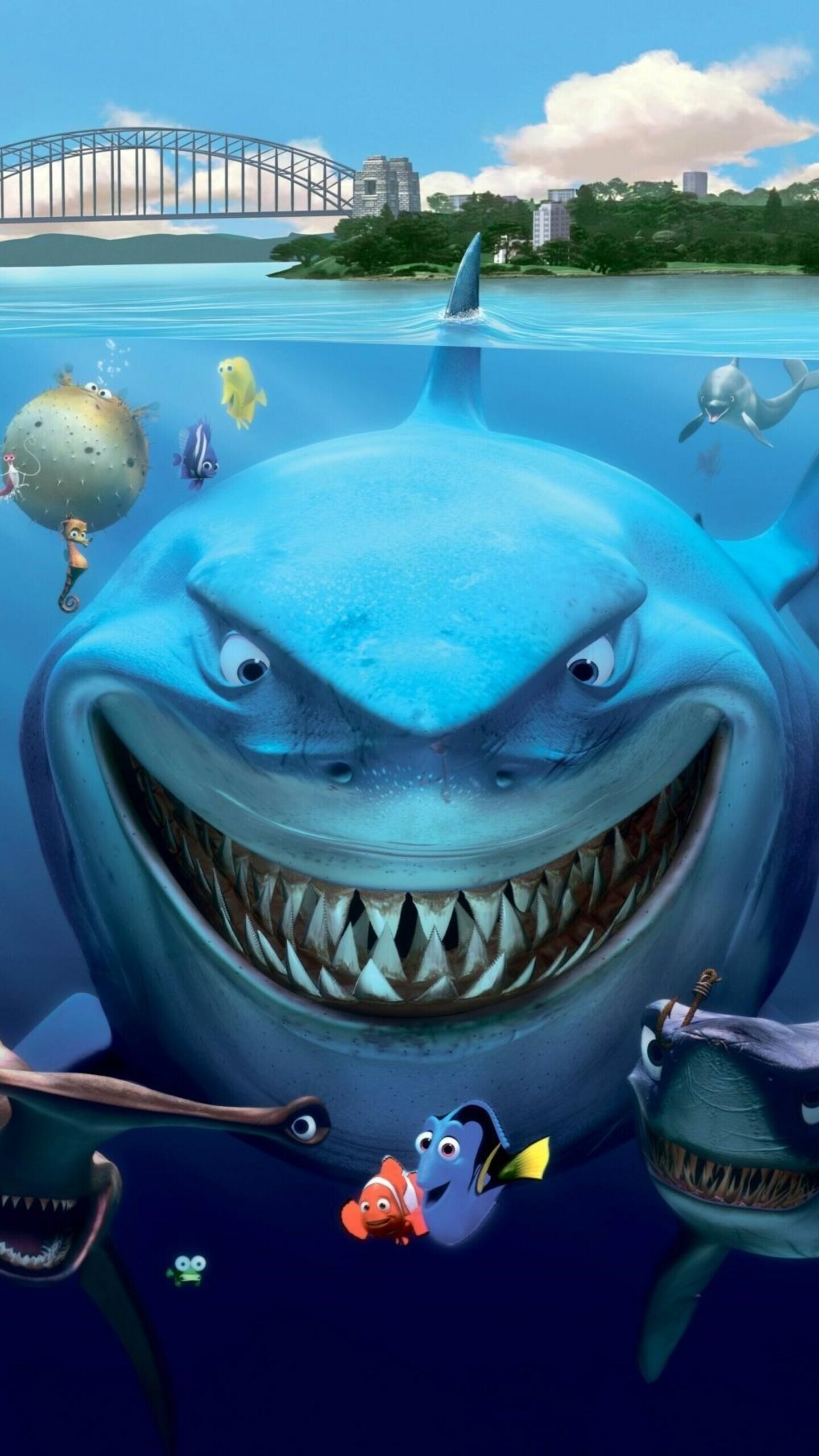 Finding Nemo, Google Pixel XL, LG G5, HD wallpapers, 1440x2560 HD Phone