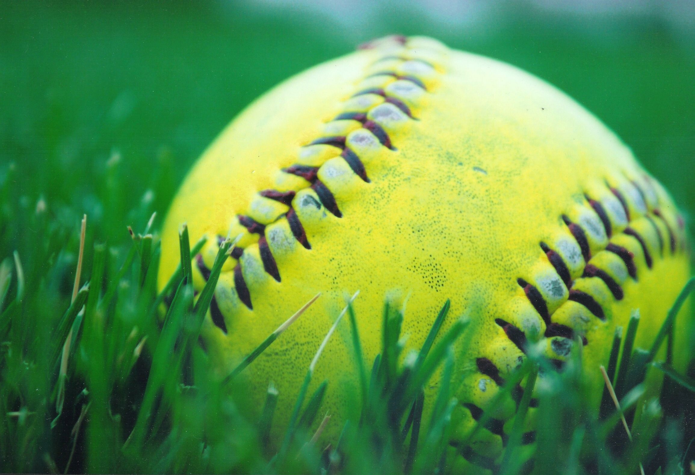 Softball, Vivid backgrounds, Sport wallpapers, Athletic aesthetics, 2310x1590 HD Desktop