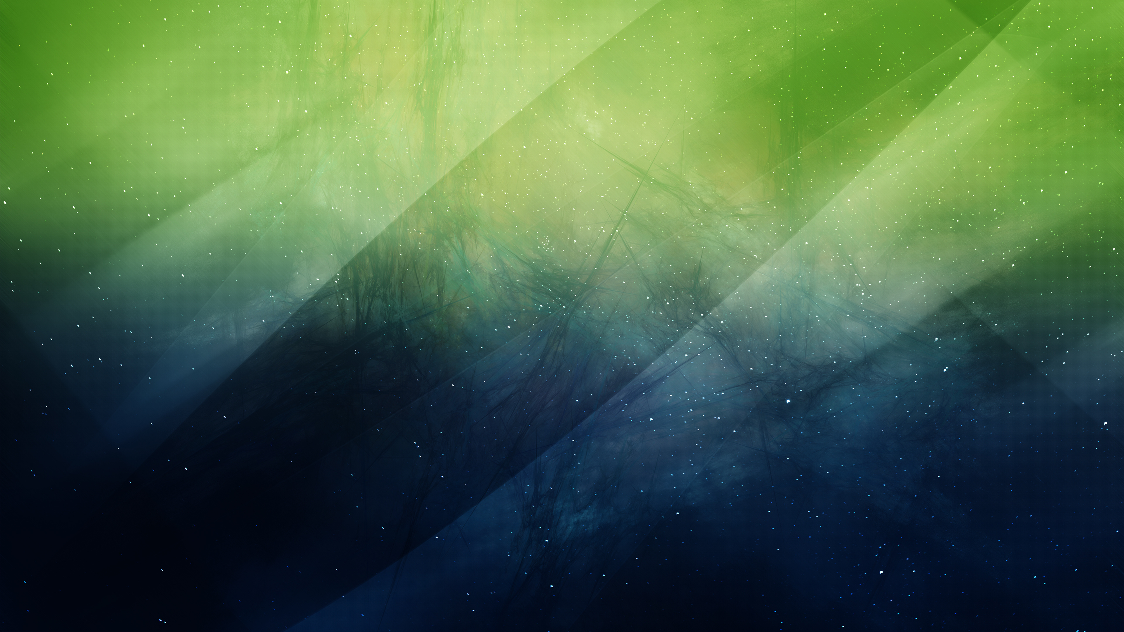 translucent diagonal light beams, wispy smoke nebula texture, scattered white star particles, 4K Desktop wallpaper