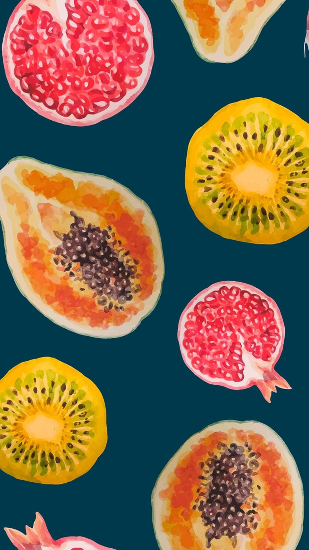 Fruit wallpaper, Tropical paradise, Refreshing pineapple, Juicy grapefruit, 1080x1920 Full HD Phone