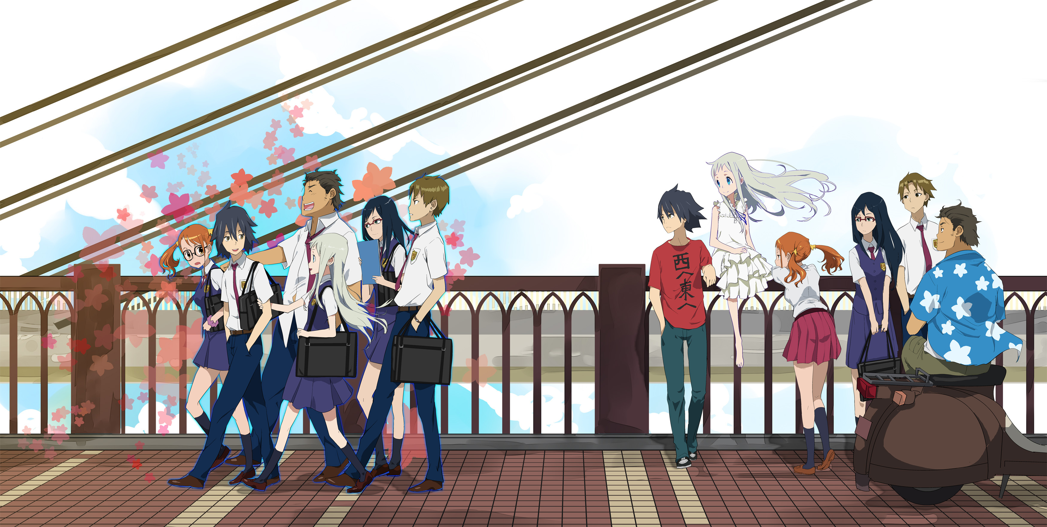 Anohana, Hintergrnde, 210, HD Wallpapers, 3500x1770 HD Desktop