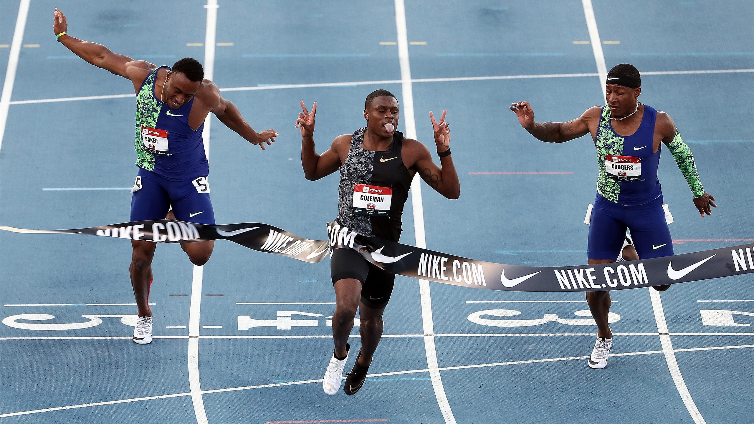 Stumptown Twilight 2019, Christian Coleman Wallpaper, 2560x1440 HD Desktop