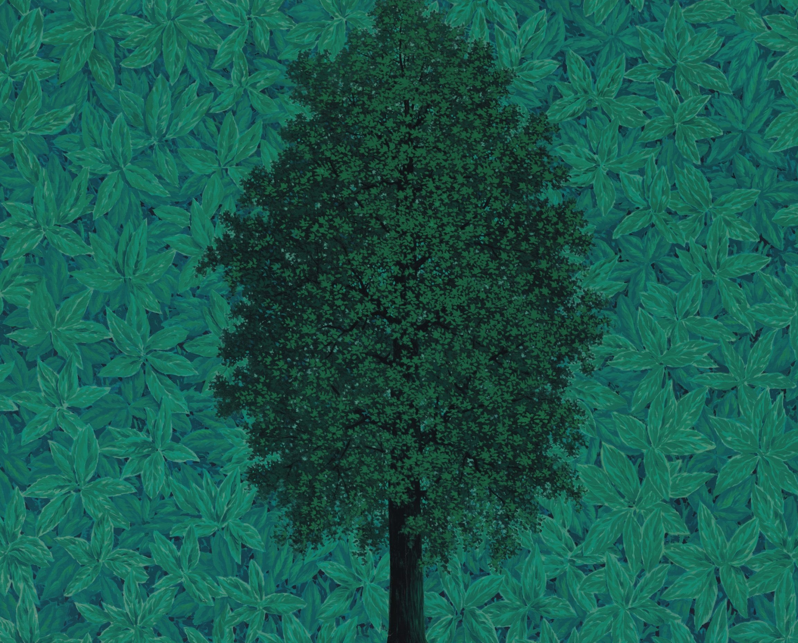 L'Arc de Triomphe, Magritte Wallpaper, 2560x2070 HD Desktop