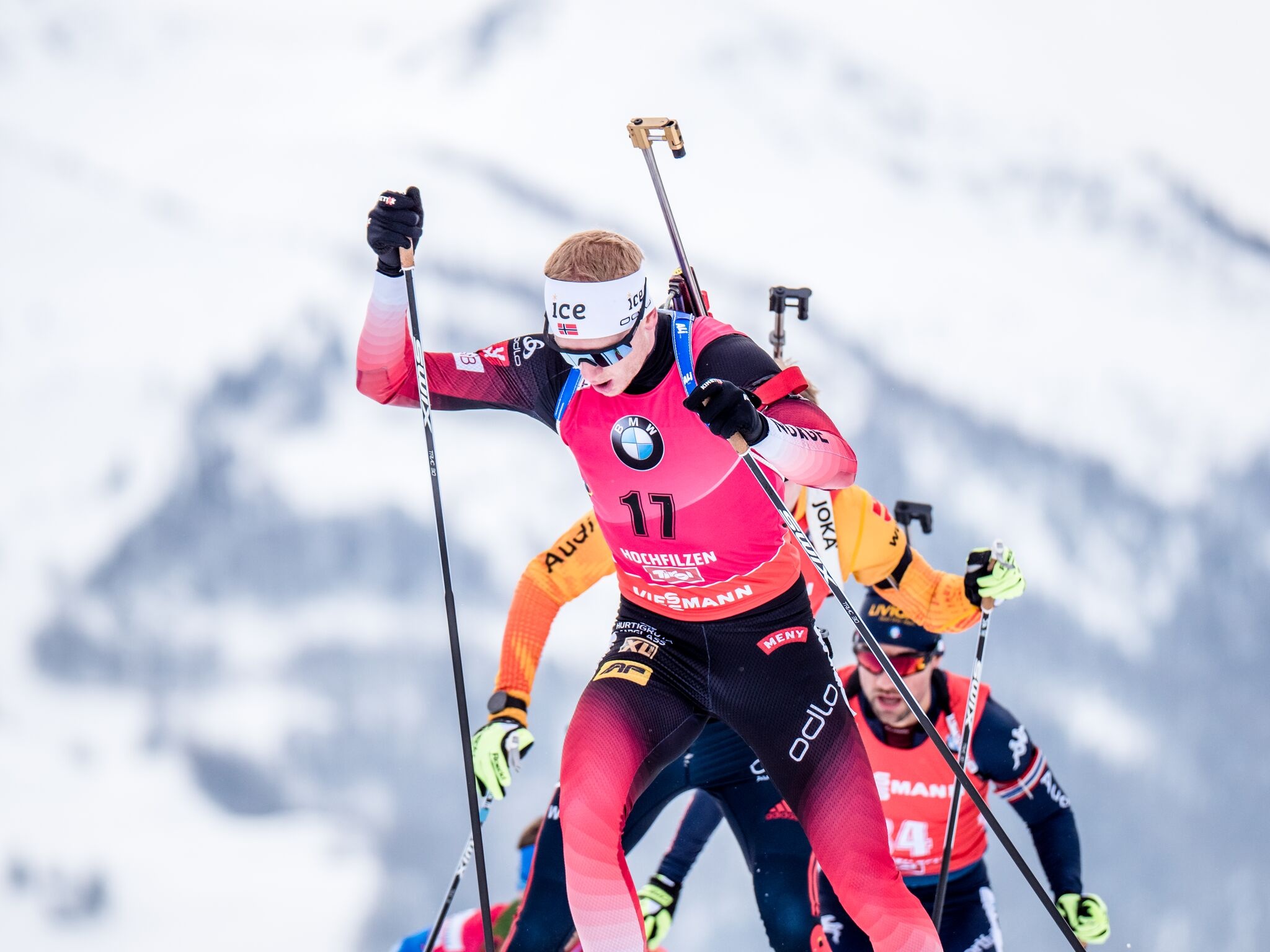 Johannes Thingnes, Sports, Dorothea wierer, Sprint, 2050x1540 HD Desktop
