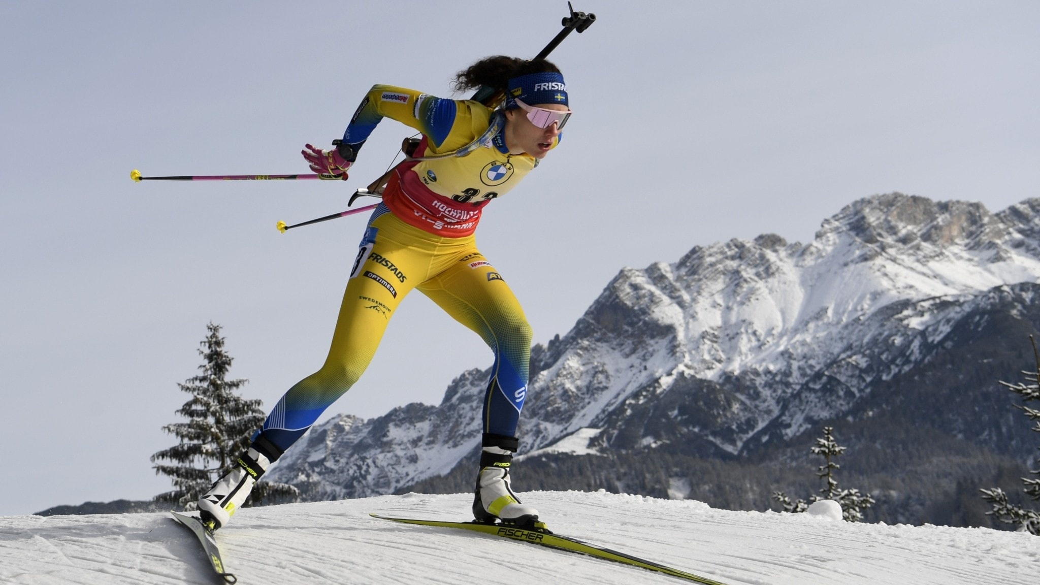 Bergman Sports, Hanna Oberg, Sports profile, Nordic athlete, 2050x1160 HD Desktop