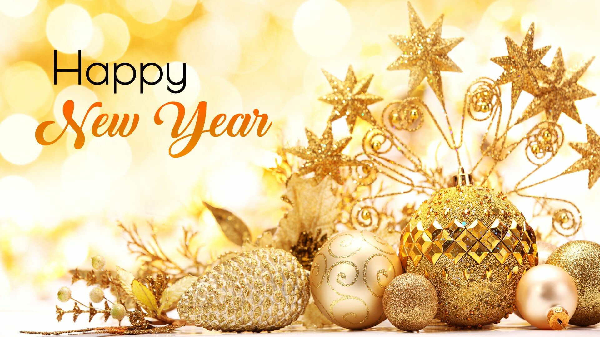 Happy new year, High-quality wallpapers, Joyful backgrounds, Celebratory vibes, 1920x1080 Full HD Desktop