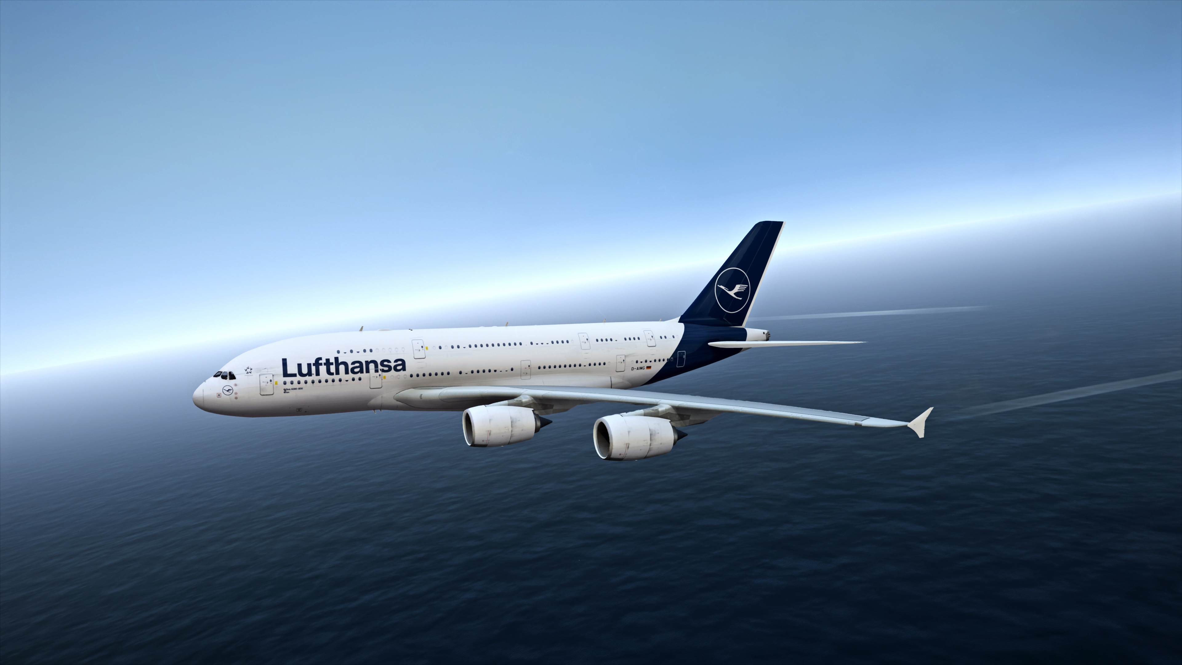 Lufthansa, Travels, Airline, Germany, 3840x2160 4K Desktop