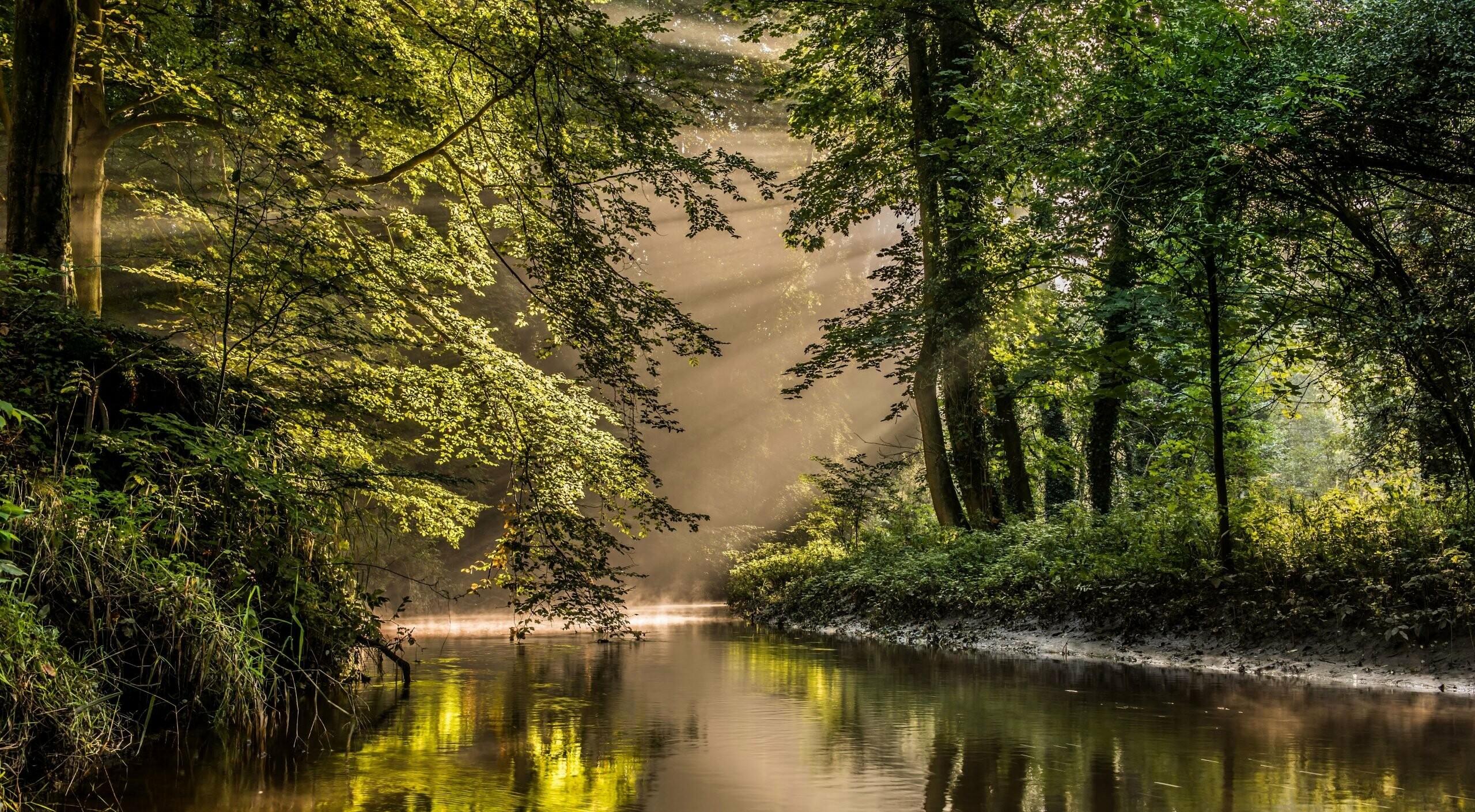 Bekendelle, Rivers Wallpaper, 2560x1410 HD Desktop
