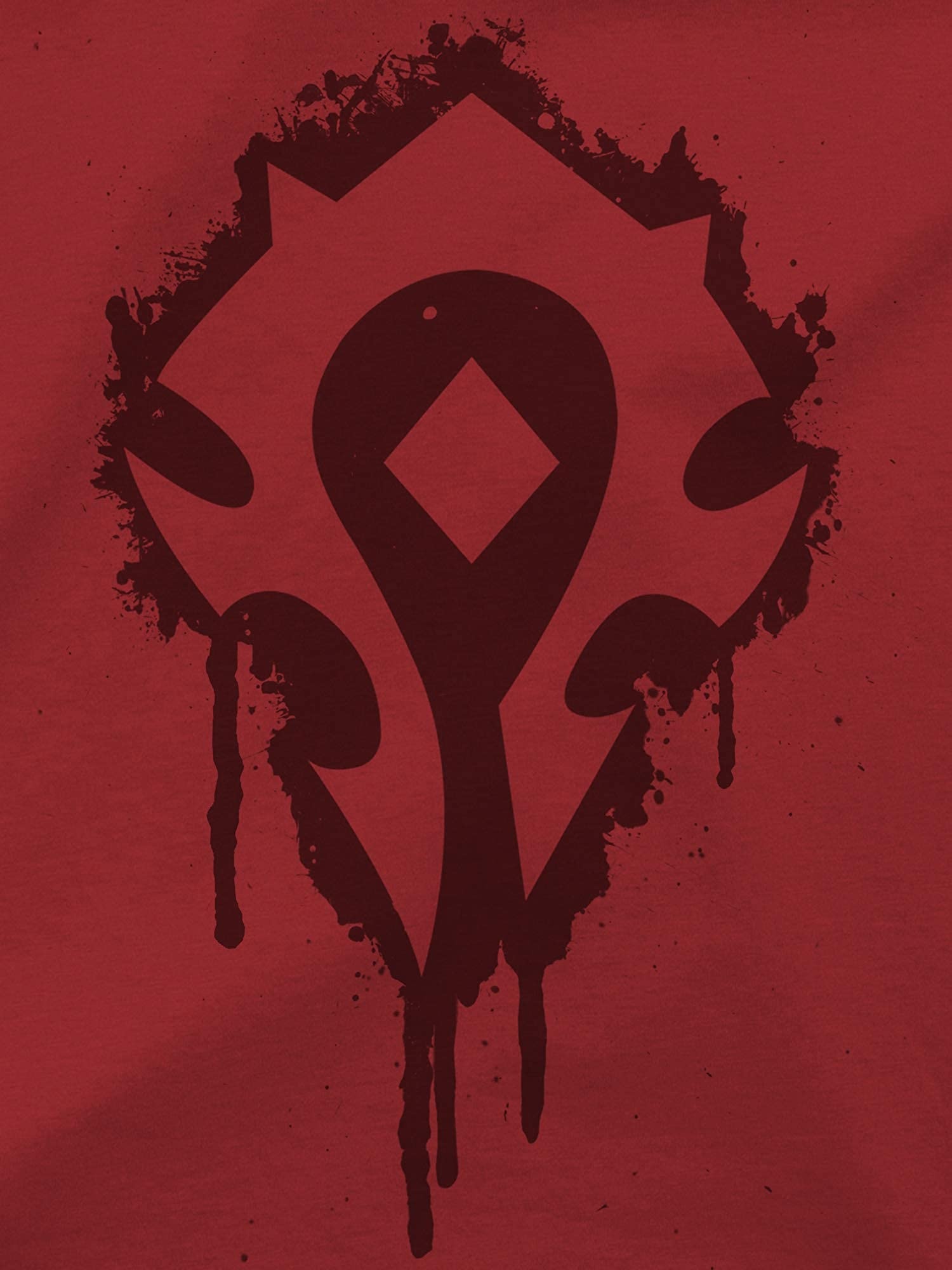 Horde Logo, Gaming, Crest, Stencil, 1500x2000 HD Phone