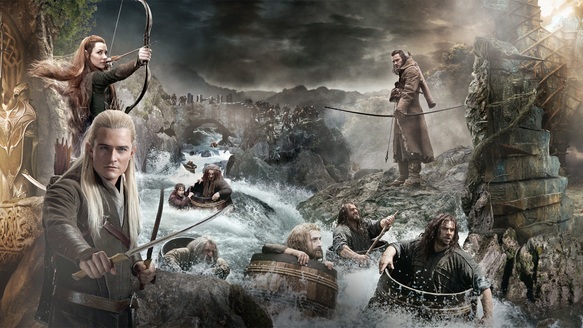 Desolation of Smaug, Tauriel wallpaper, Wallpaper, 1920x1080 Full HD Desktop