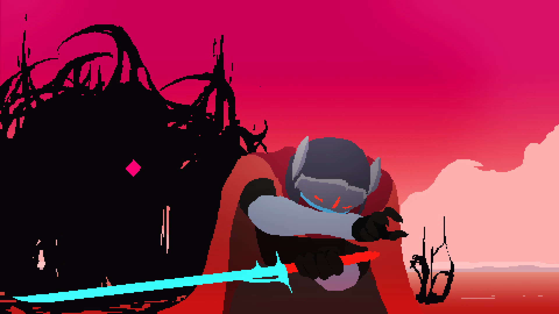 Hyper Light Drifter, Indie wonderland, Ninja blues, Gaming exploration, 1920x1080 Full HD Desktop