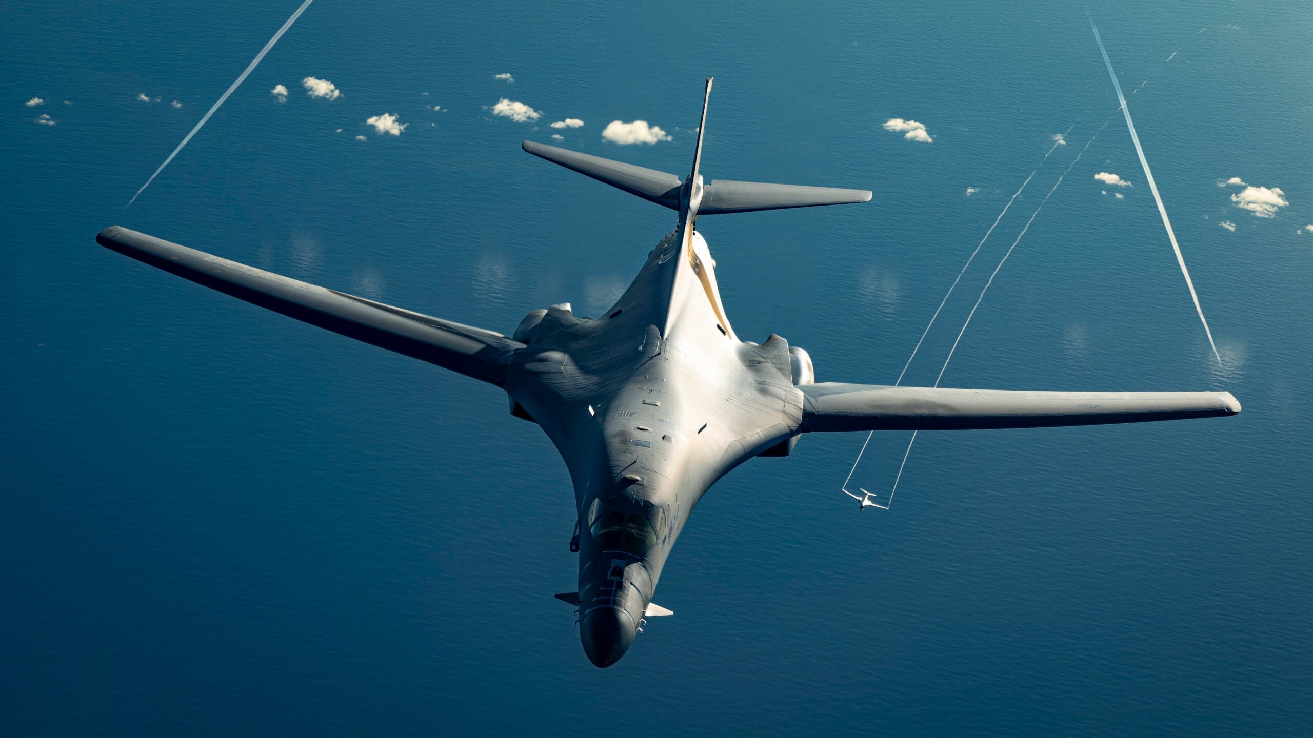B-1B Guam deployment, Stunning photos, Military might, 2560x1440 HD Desktop