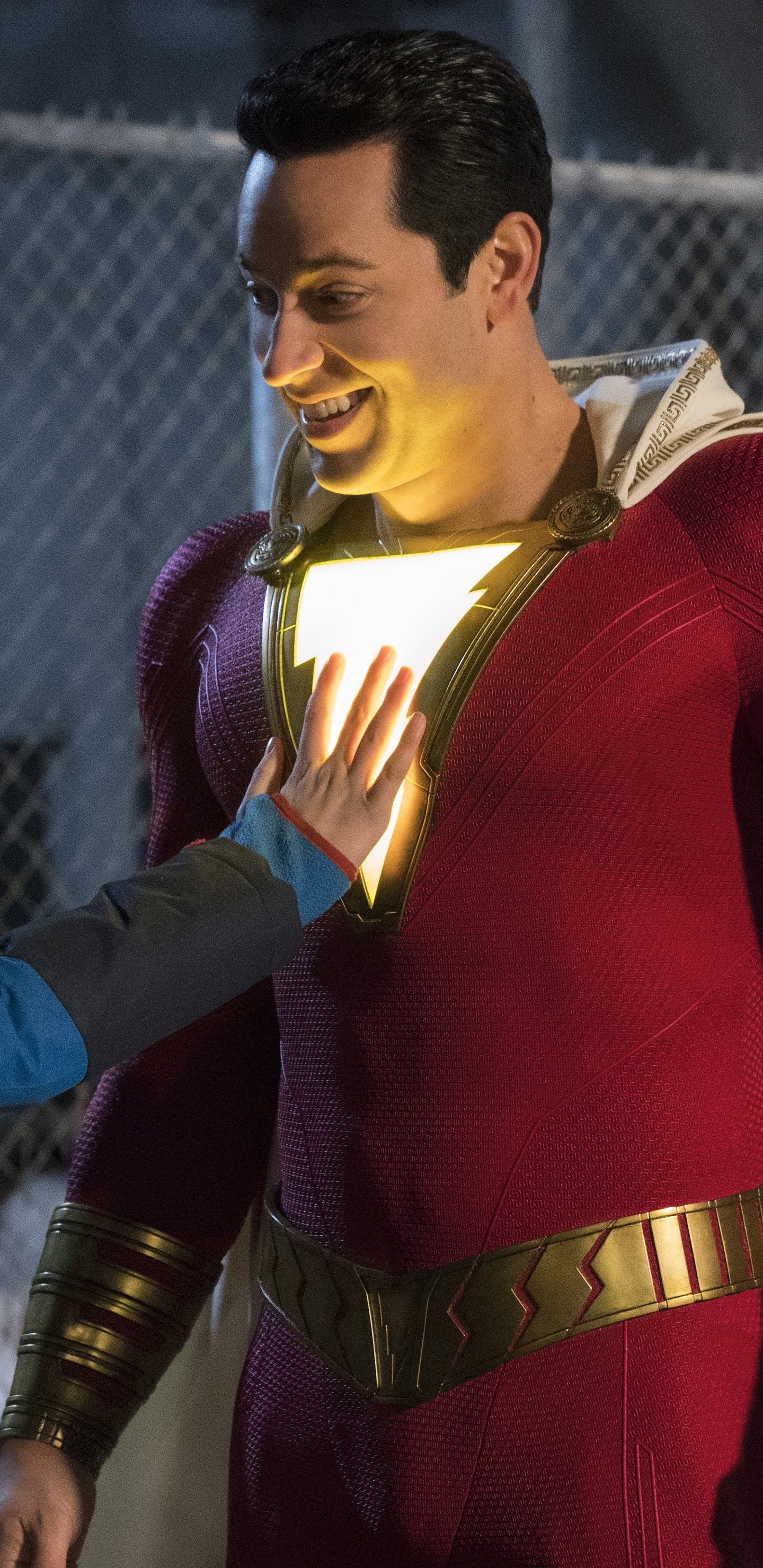 Shazam Movie, 2019 phone wallpaper, 4K download, Superhero excitement, 1440x2960 HD Phone