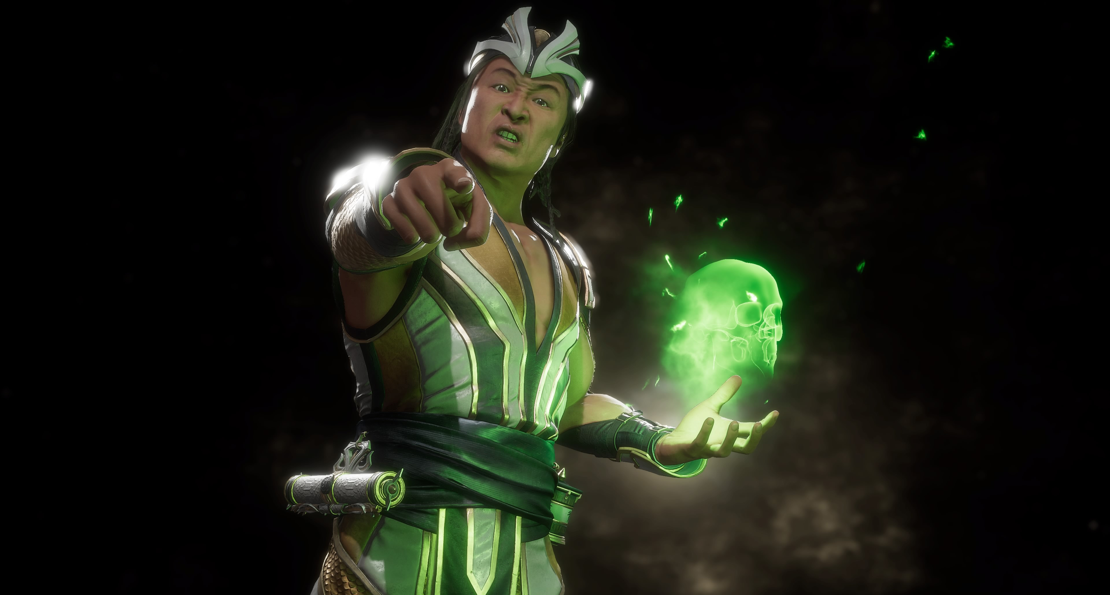 Matias Molero's art, Shang Tsung aftermath, Mortal Kombat 11, Captivating visuals, 3840x2060 HD Desktop
