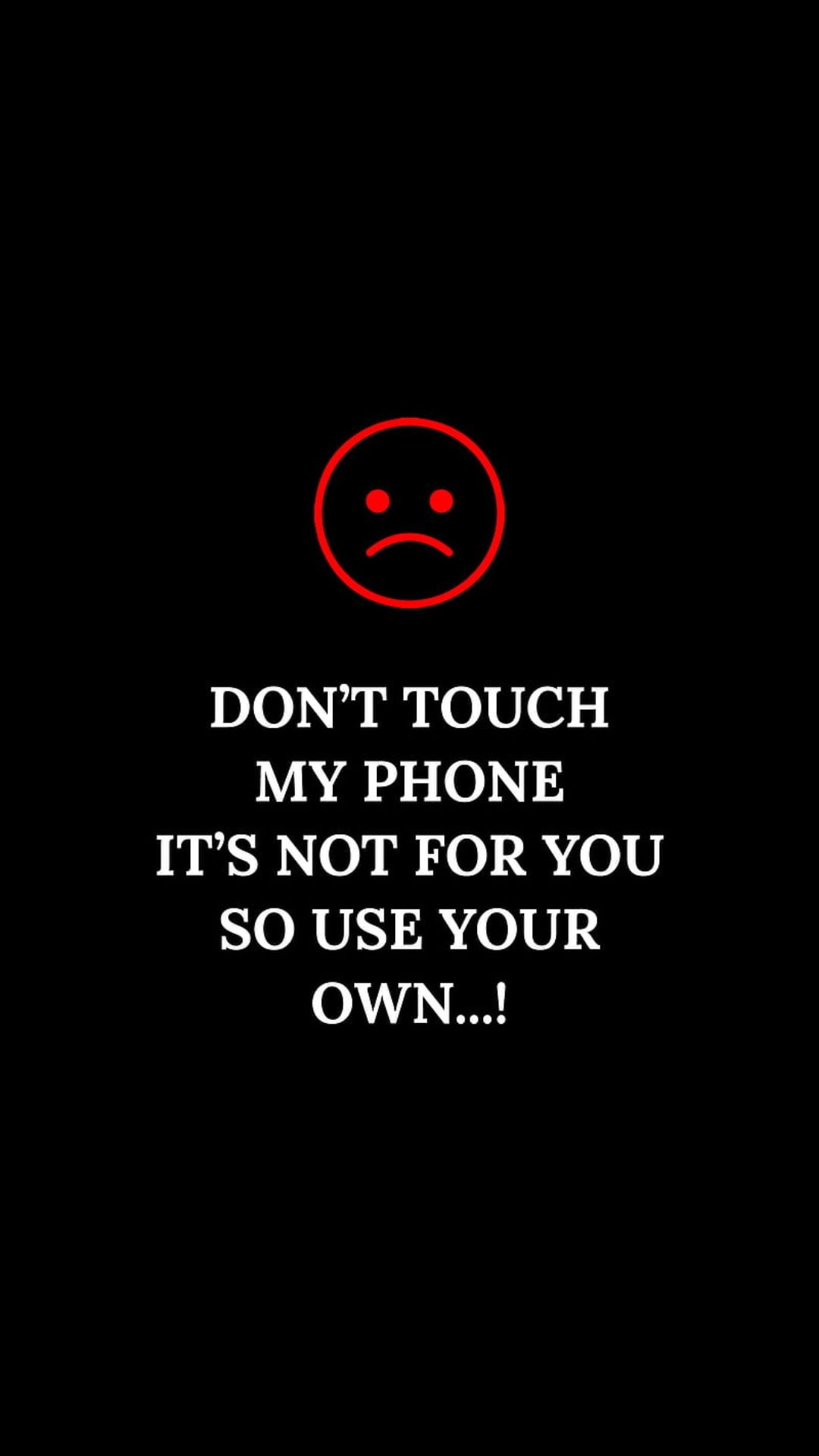 Defense, humorous, privacy cue, alert, secure, 1080x1920 Full HD Phone