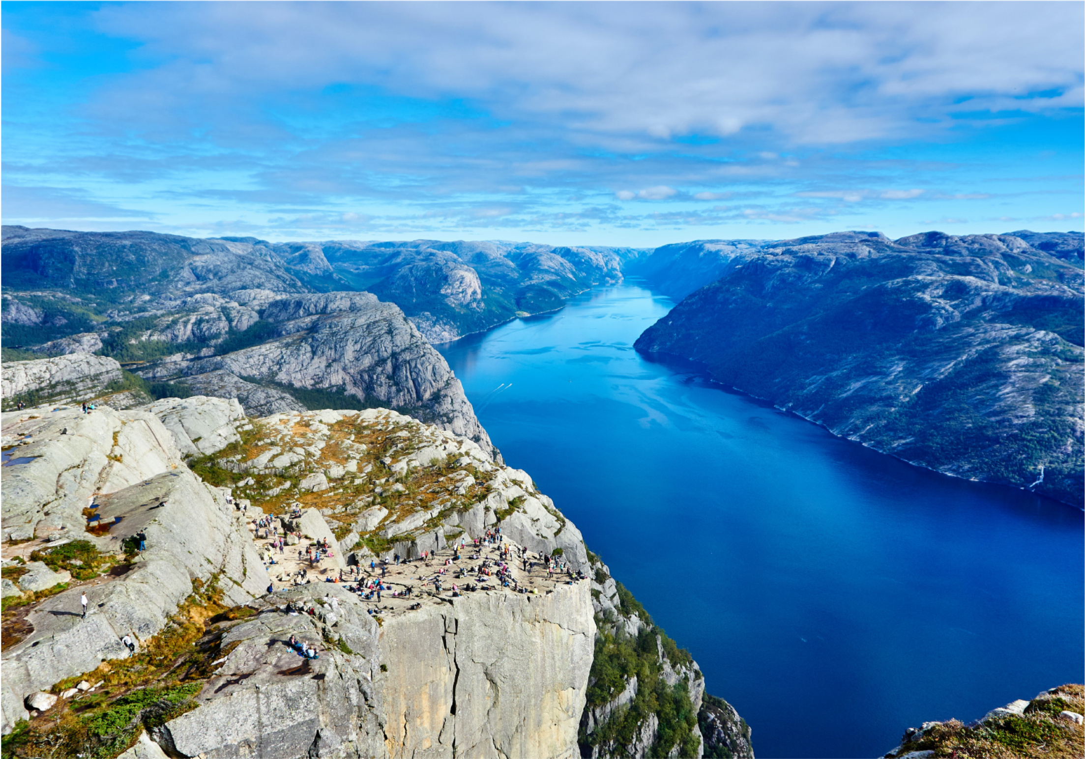 Preikestolen, Mural wallpaper, Norwegian beauty, Tenstickers design, 2210x1550 HD Desktop