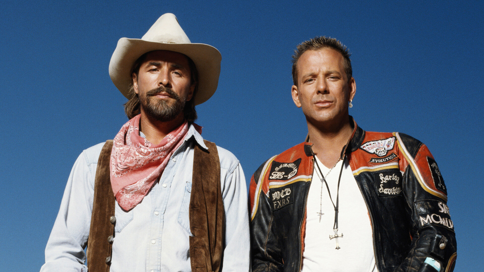 Harley Davidson and the Marlboro Man, Fanart, Tribute to the film, Visual interpretation, 1920x1080 Full HD Desktop