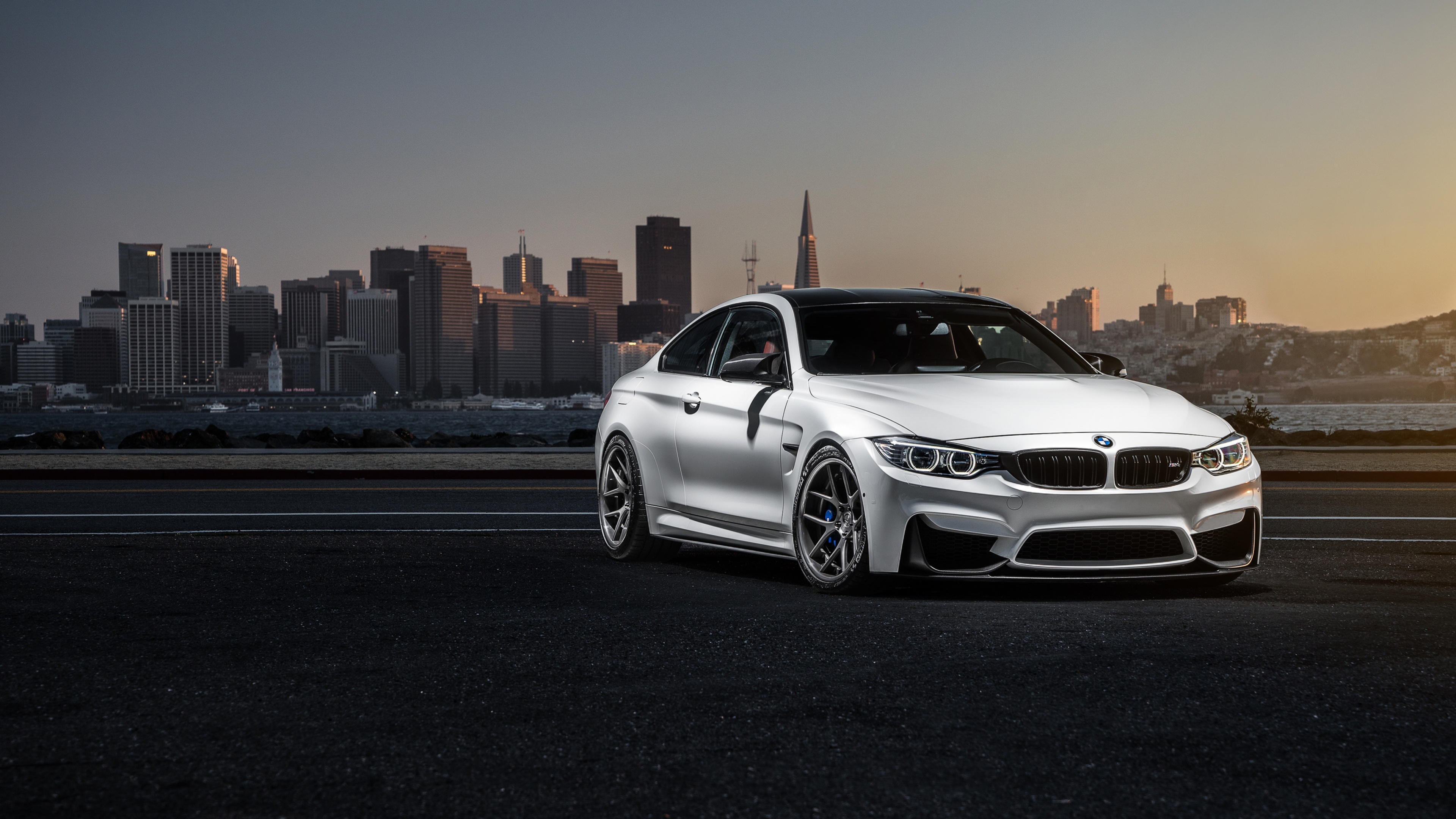 San Francisco, BMW M4 Wallpaper, 3840x2160 4K Desktop
