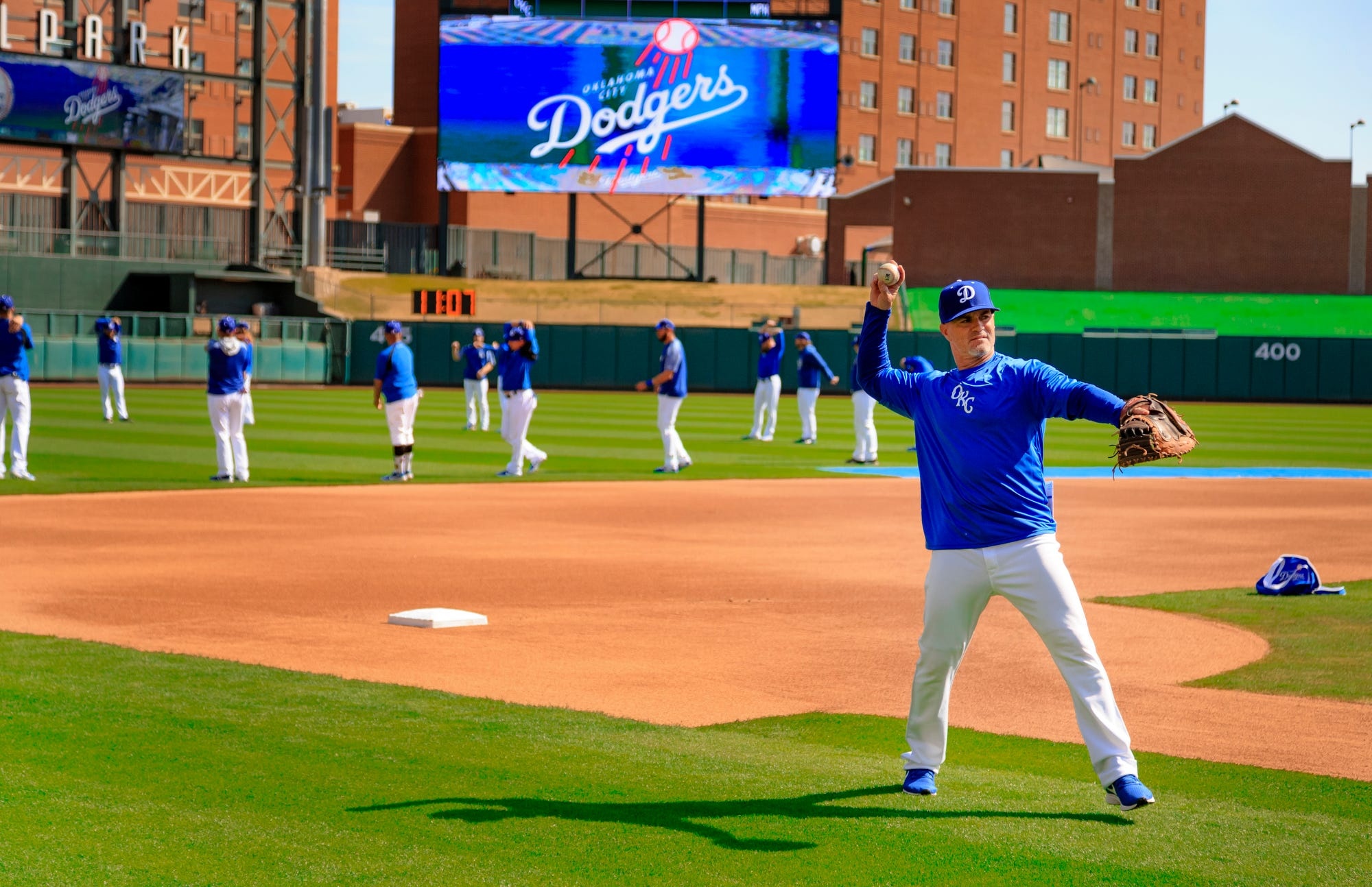 Chickasaw Bricktown Ballpark, Oklahoma City Dodgers Wallpaper, 2000x1300 HD Desktop
