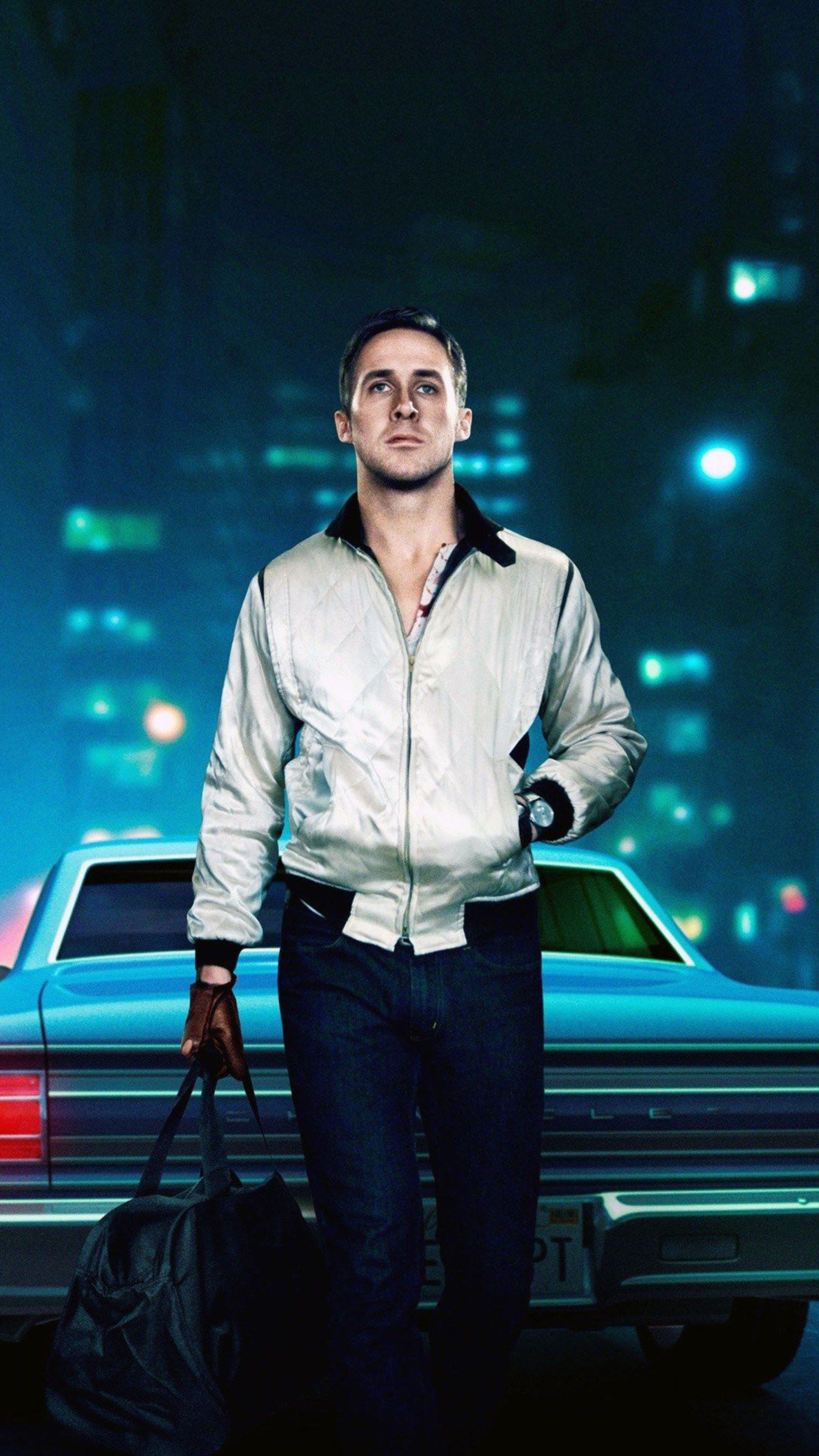 Ryan Gosling, Drive, Sony Xperia, 2160x3840 4K Phone