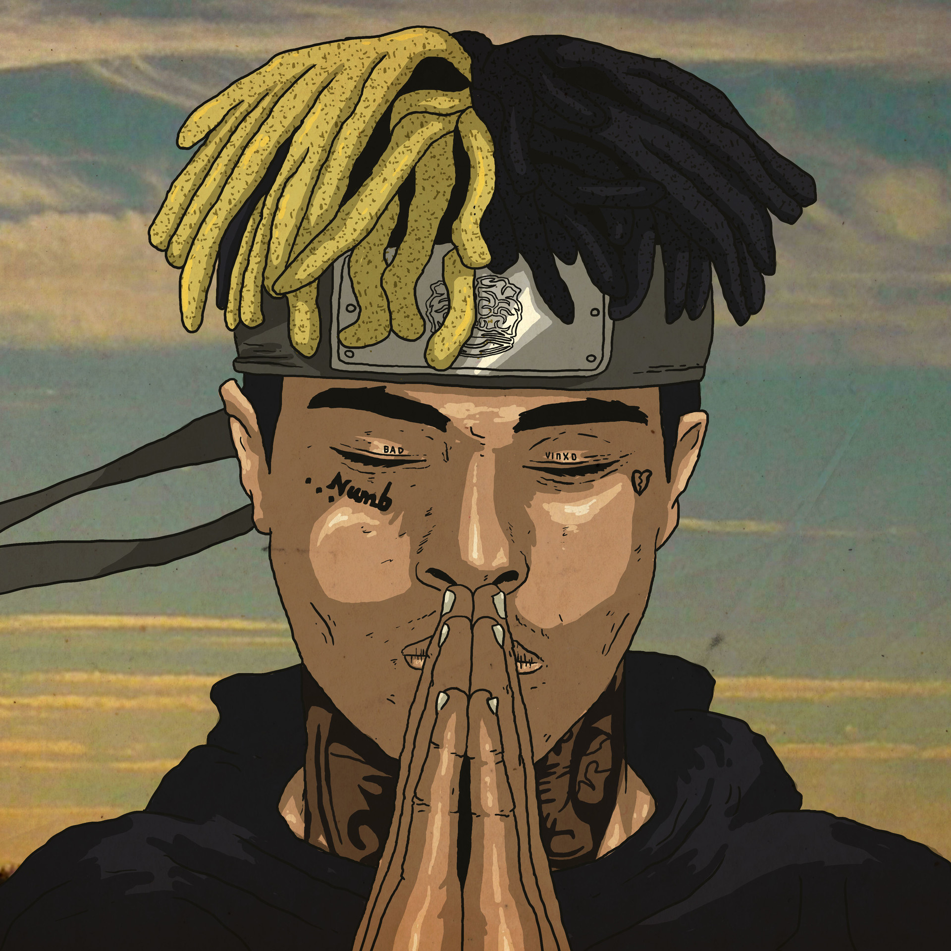 XXXTENTACION, Free download wallpapers, Desktop, 1920x1920 HD Phone