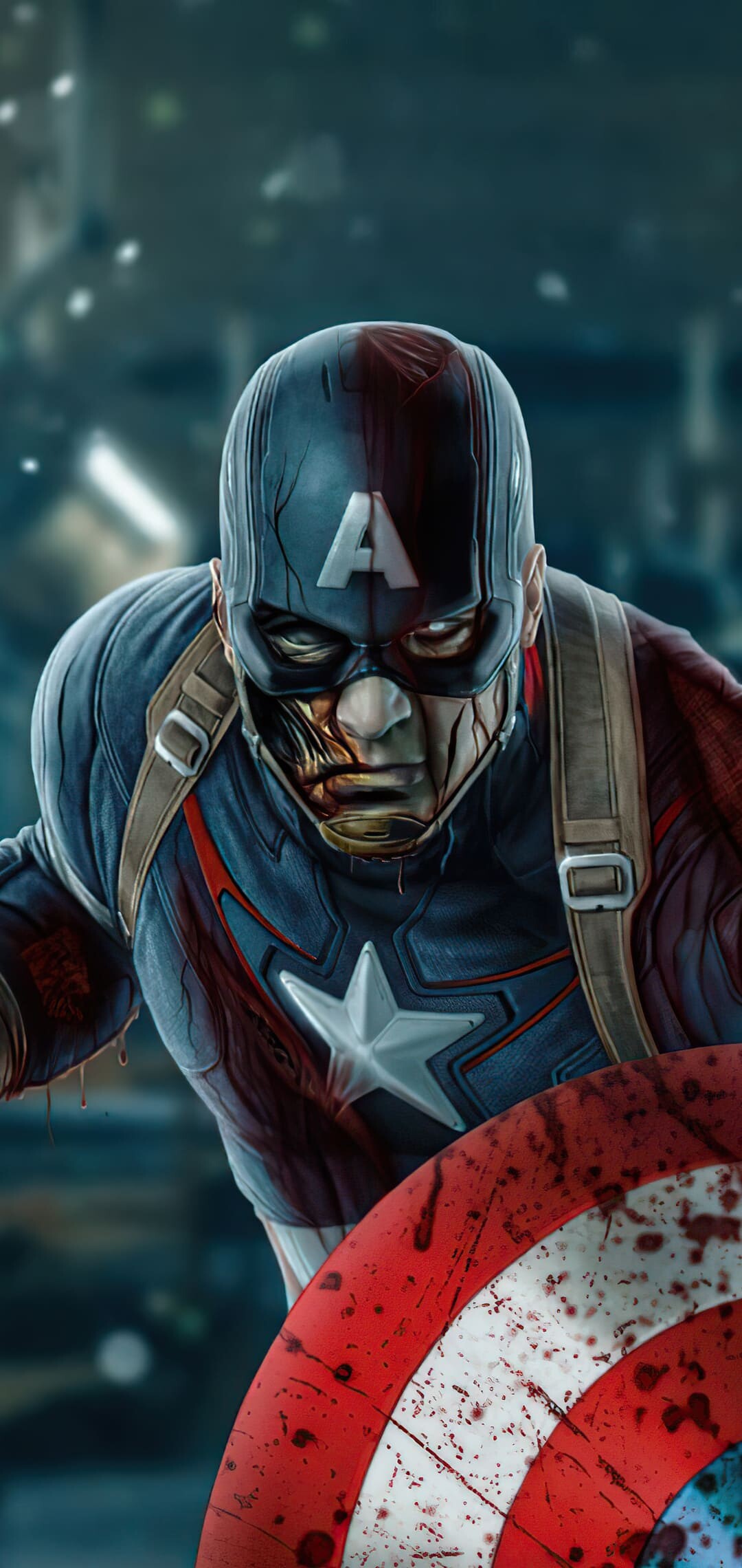 Captain America, What If...? Wallpaper, 1080x2280 HD Phone