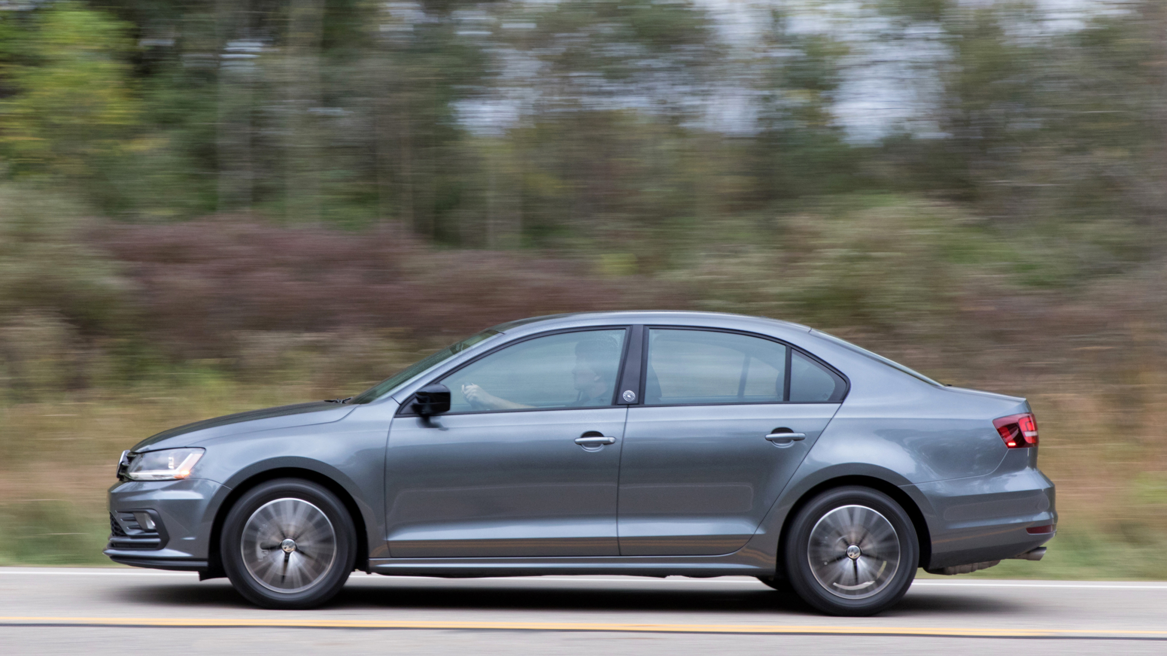 Volkswagen Jetta, Sleek sedan, Turbocharged engine, Sporty performance, 3840x2160 4K Desktop