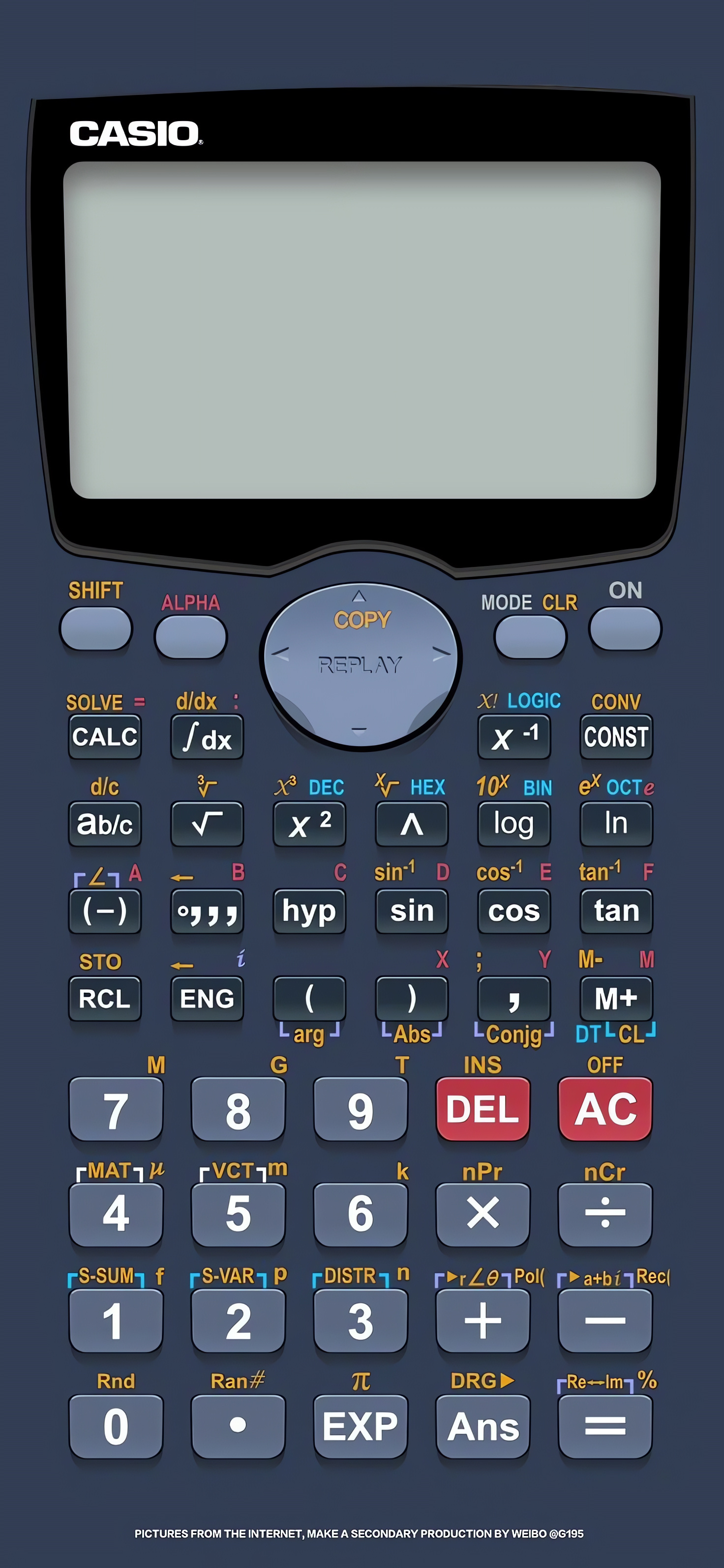 Casio Old School Calculator, Calculating Machine, HD Screen Saver