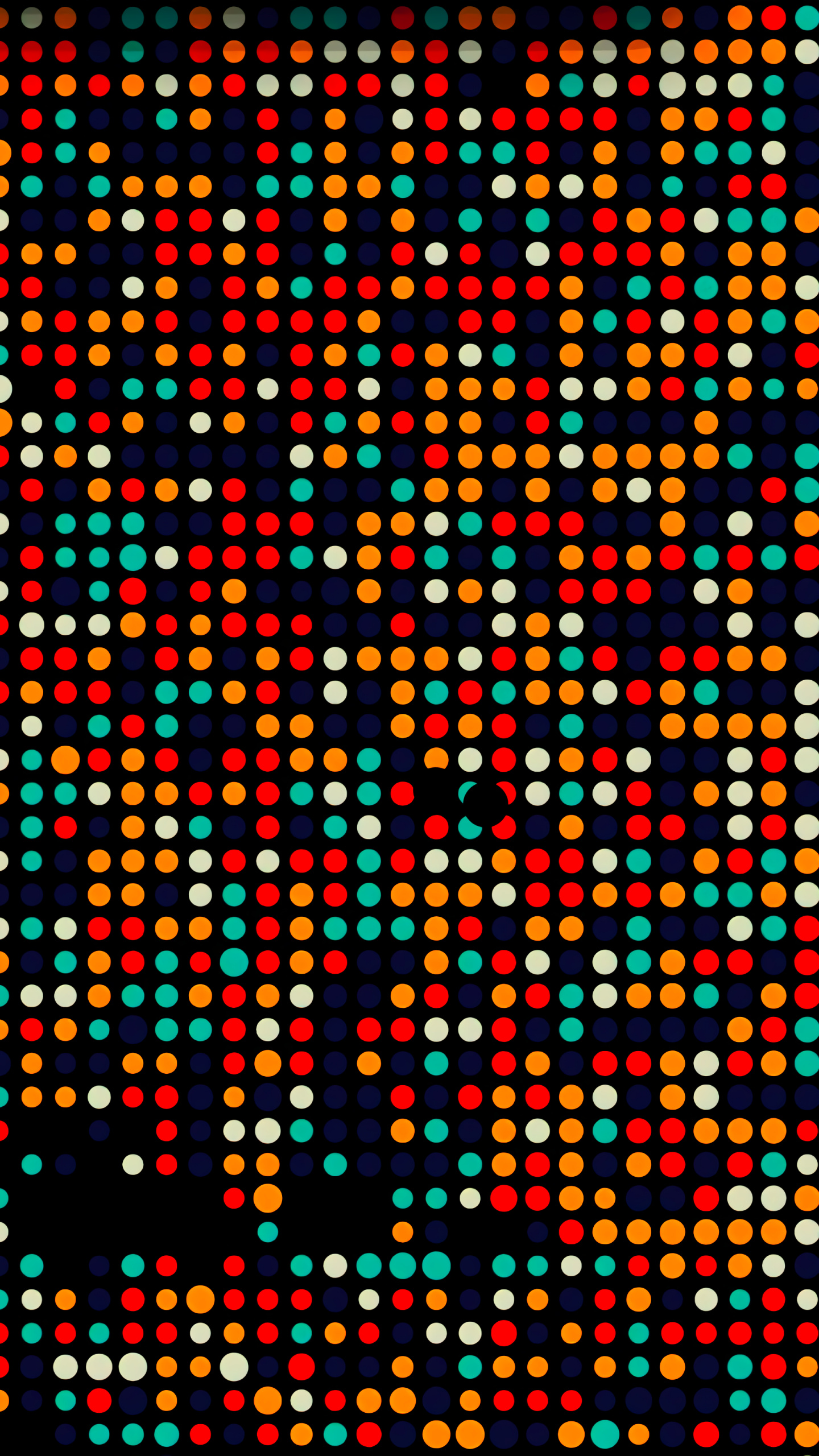 Abstract dots, Colorful design, Digital art, Creative pattern, 1440x2560 HD Phone