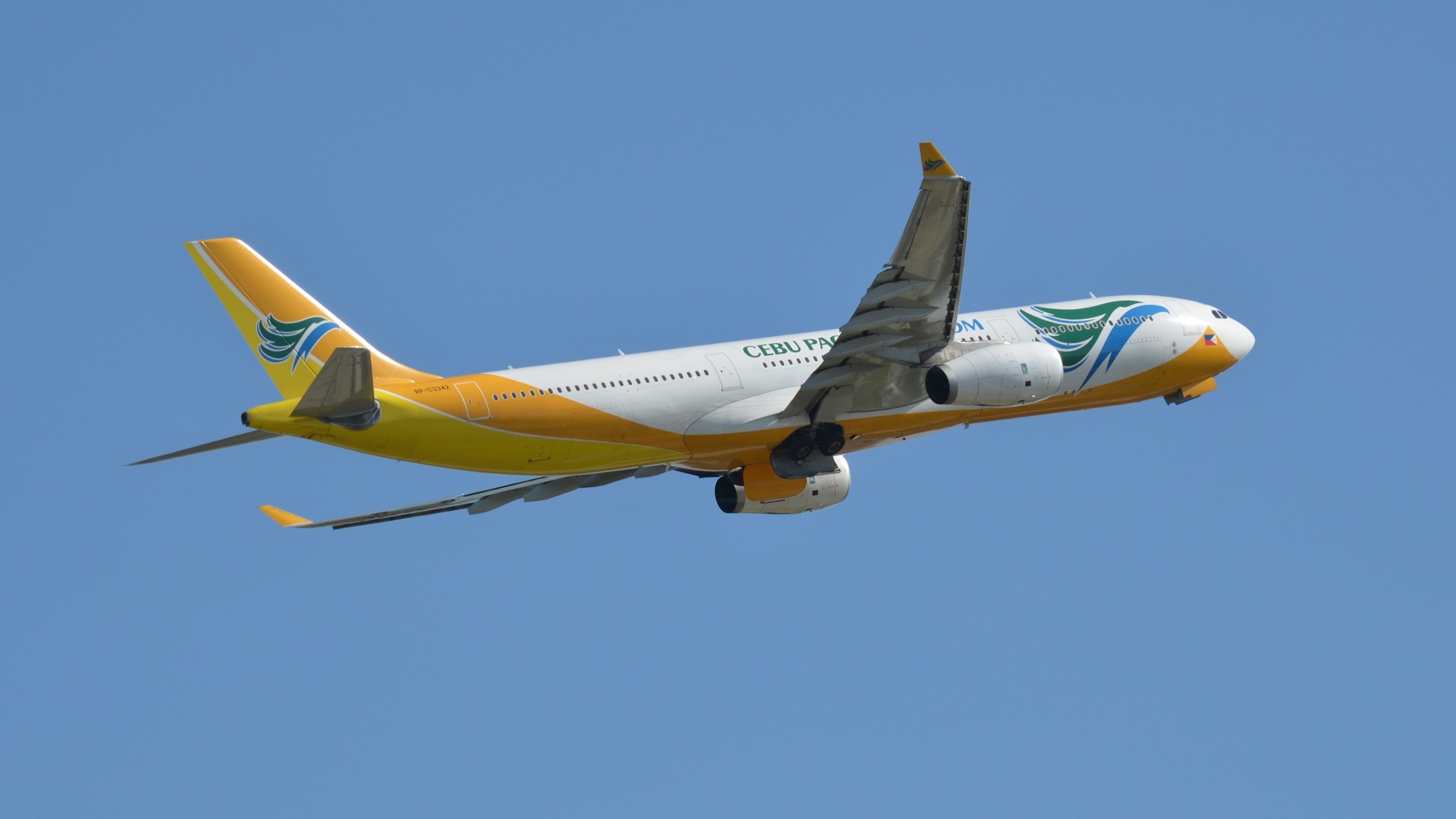 Cebu Pacific Air, Travels, Airbus A330, High Definition, 2560x1440 HD Desktop
