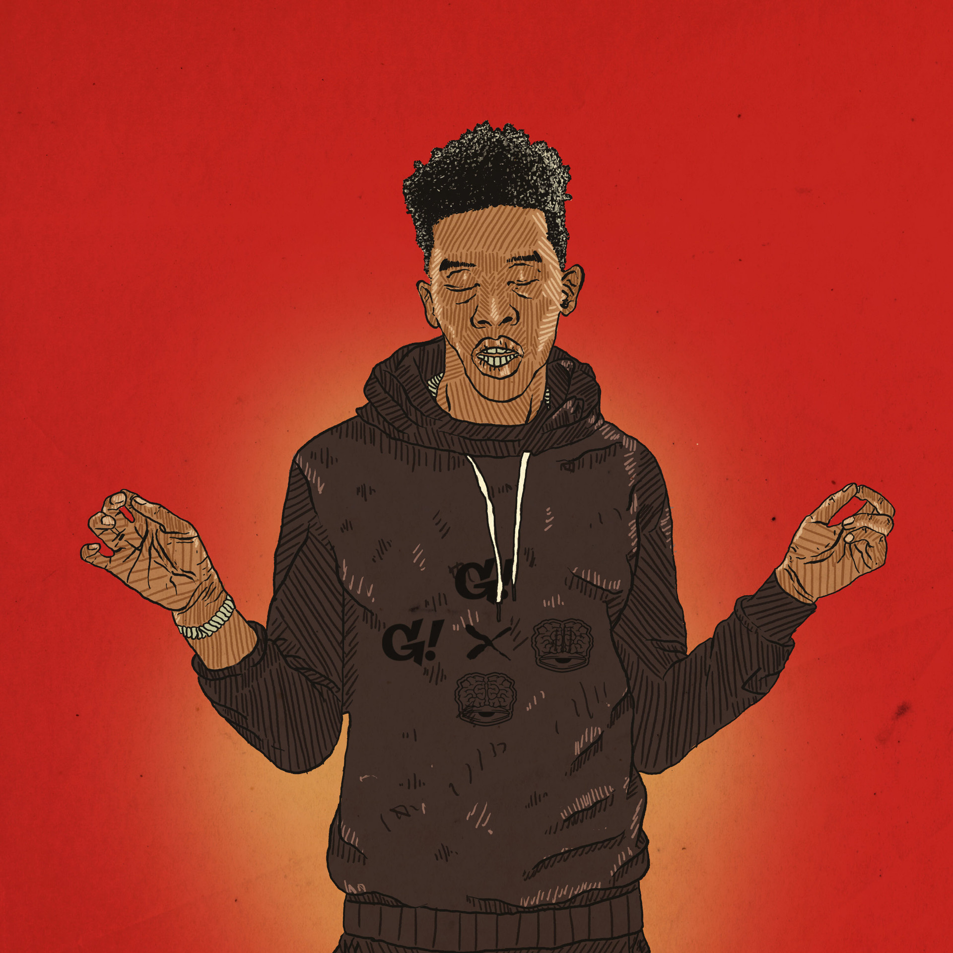 Desiigner, ArtStation artwork, Creative talent, Unique designs, 1920x1920 HD Phone