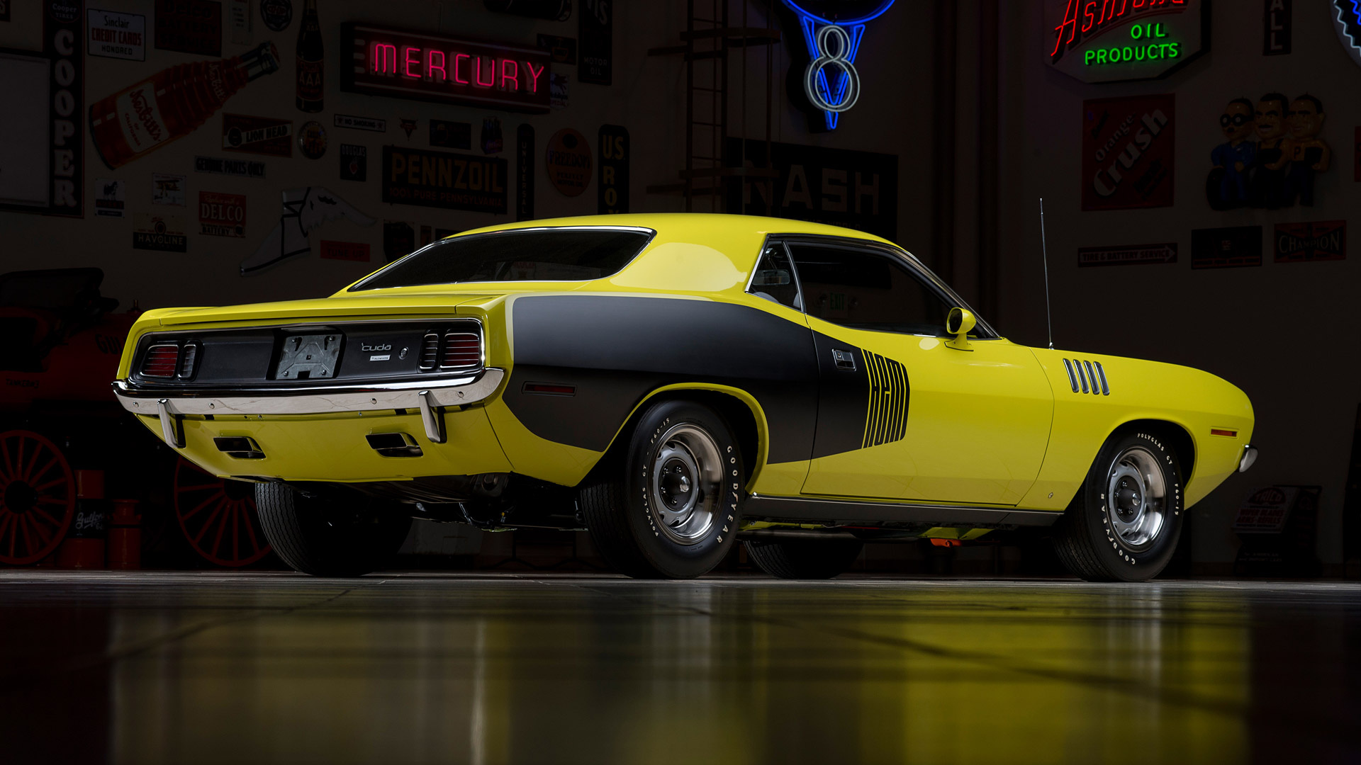 1971 Plymouth Cuda 440, Hemi 'Cuda Wallpaper, 1920x1080 Full HD Desktop