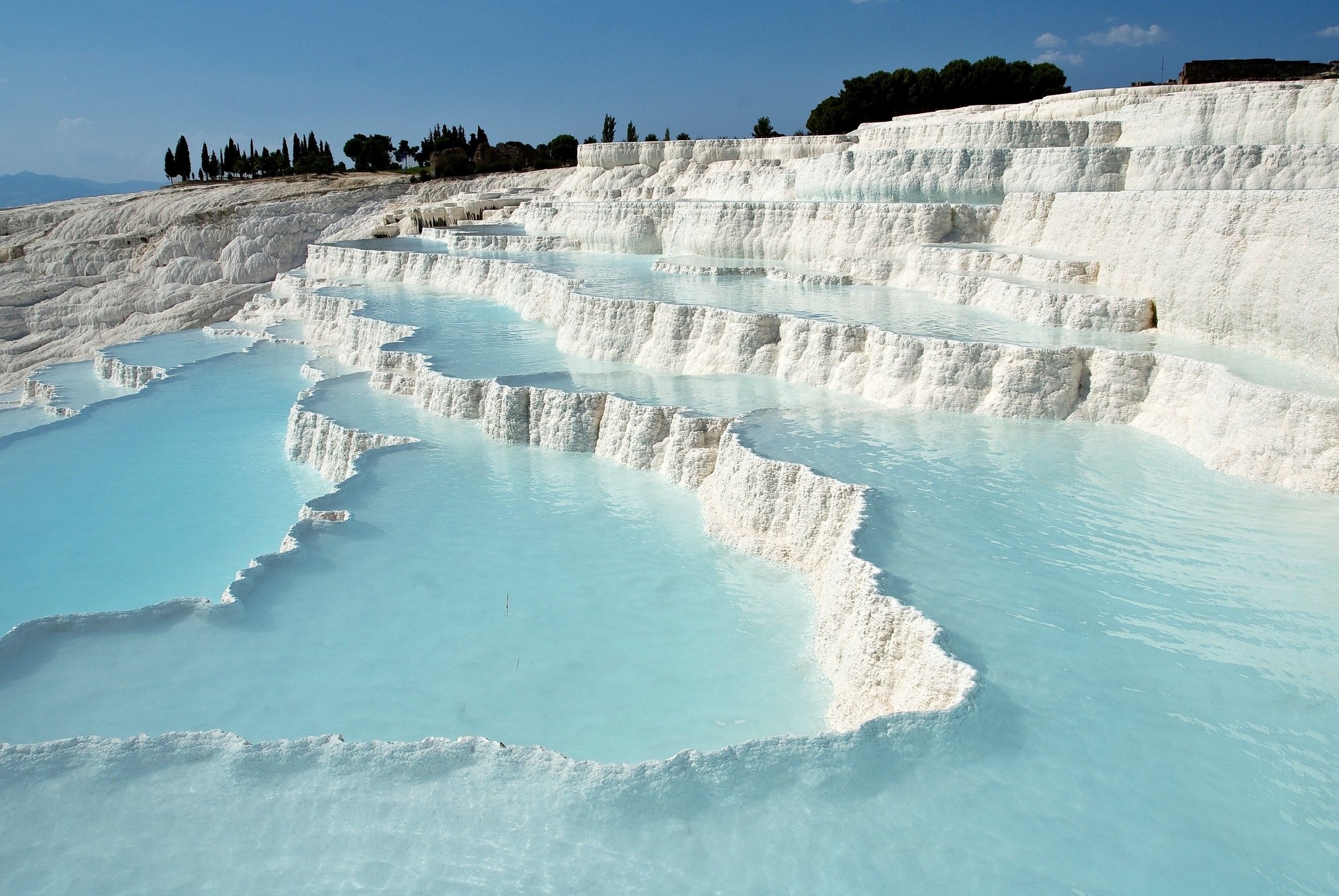 Pamukkale, Turkey, Wallpapers, Beautiful backgrounds, 2500x1680 HD Desktop