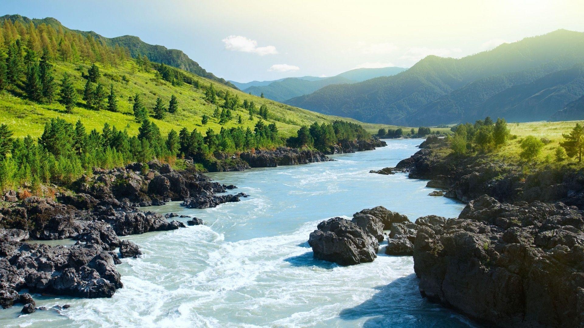 Altai Mountains, Siberia, Wallpapers, Backgrounds, 1920x1080 Full HD Desktop