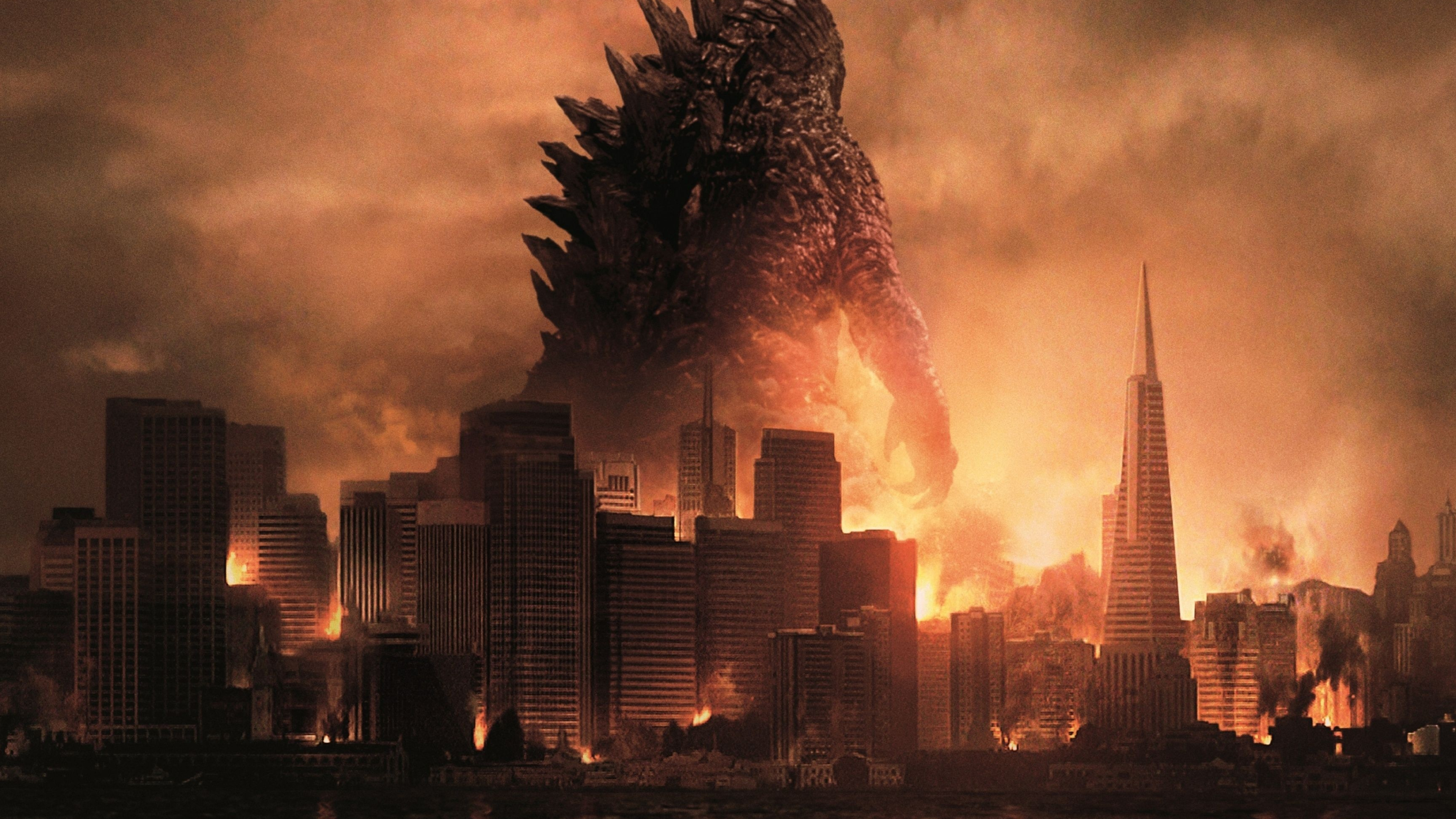 Godzilla 2014, Desktop wallpapers, 3840x2160 4K Desktop