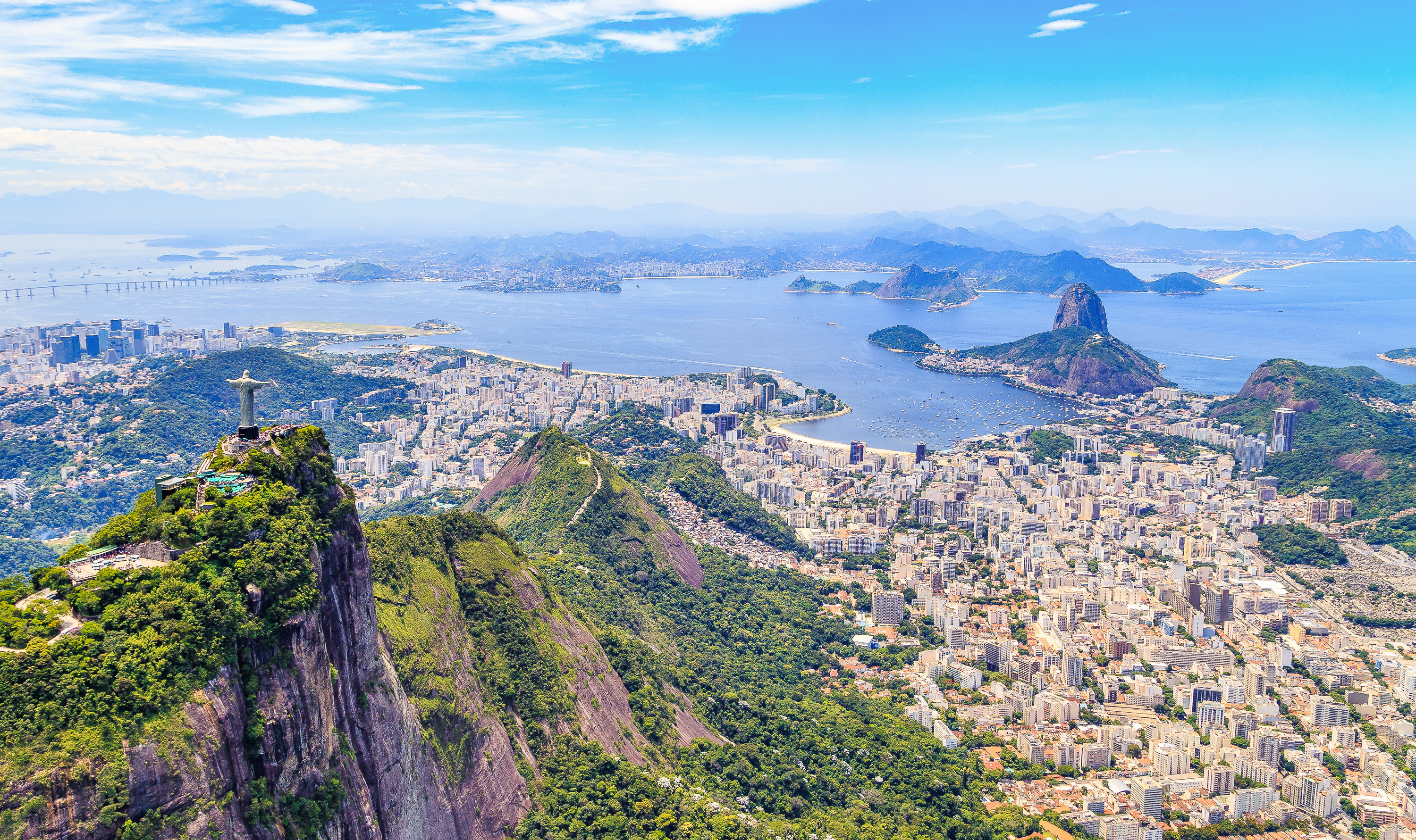 Rio de Janeiro, Corcovado Mountain Wallpaper, 3000x1790 HD Desktop