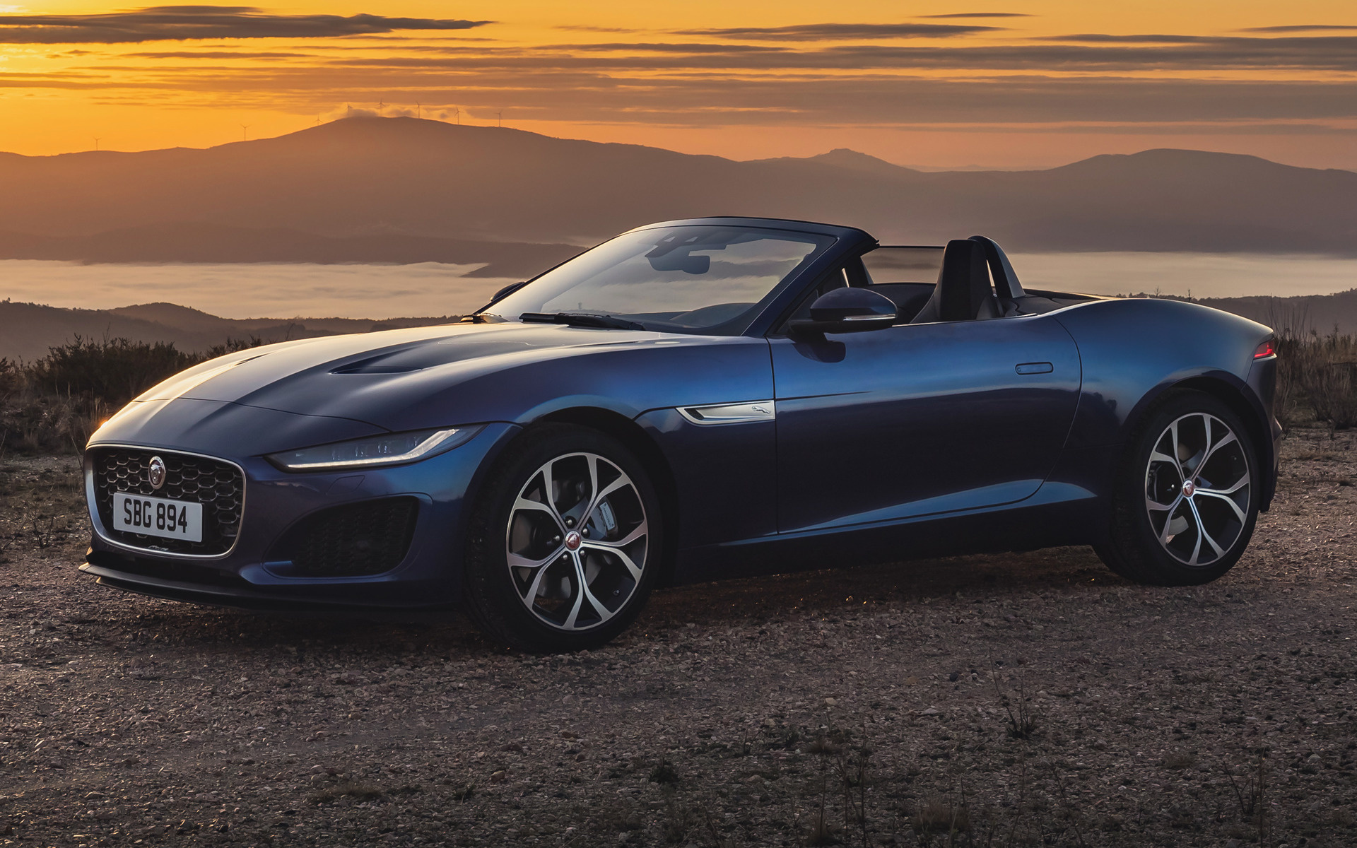 Jaguar F-TYPE, Convertible wallpapers, Open-air exhilaration, Iconic design, 1920x1200 HD Desktop