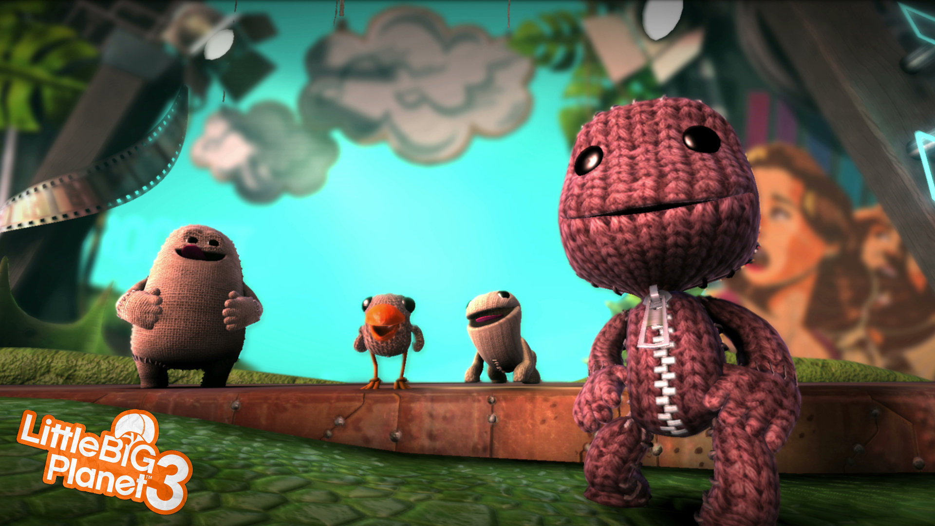 LittleBigPlanet, Gaming review, Co-op adventure, 1920x1080 Full HD Desktop