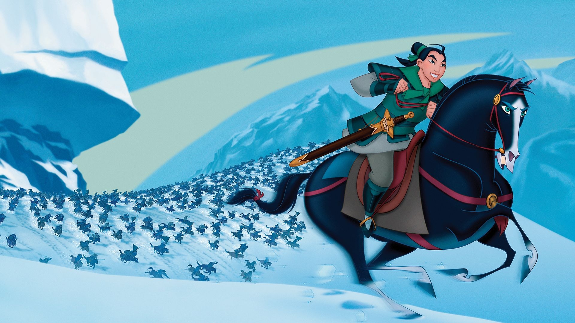 Mulan animation, Games database, Launchbox details, 1920x1080 Full HD Desktop