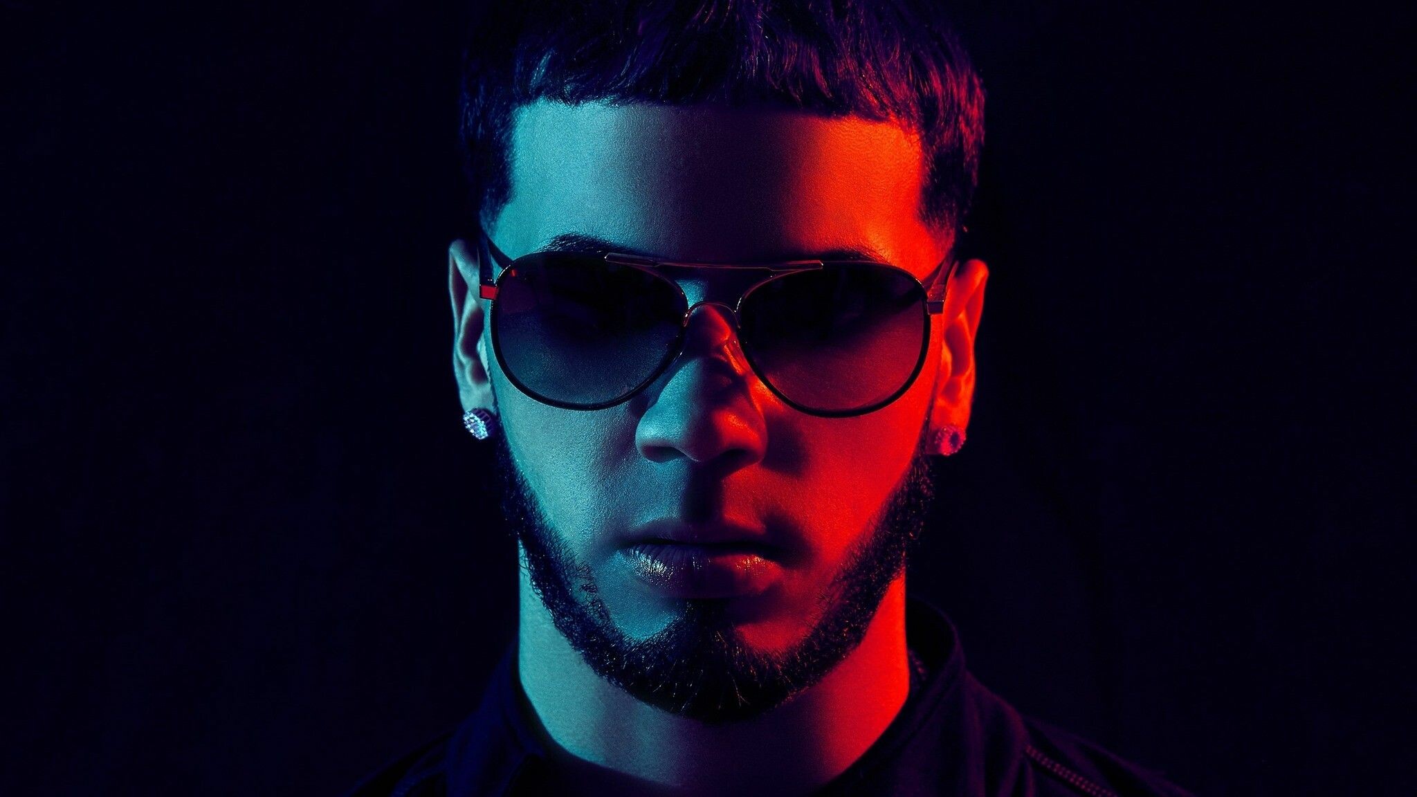 Anuel AA, Top free backgrounds, Latin artist, Reggaeton, 2050x1160 HD Desktop