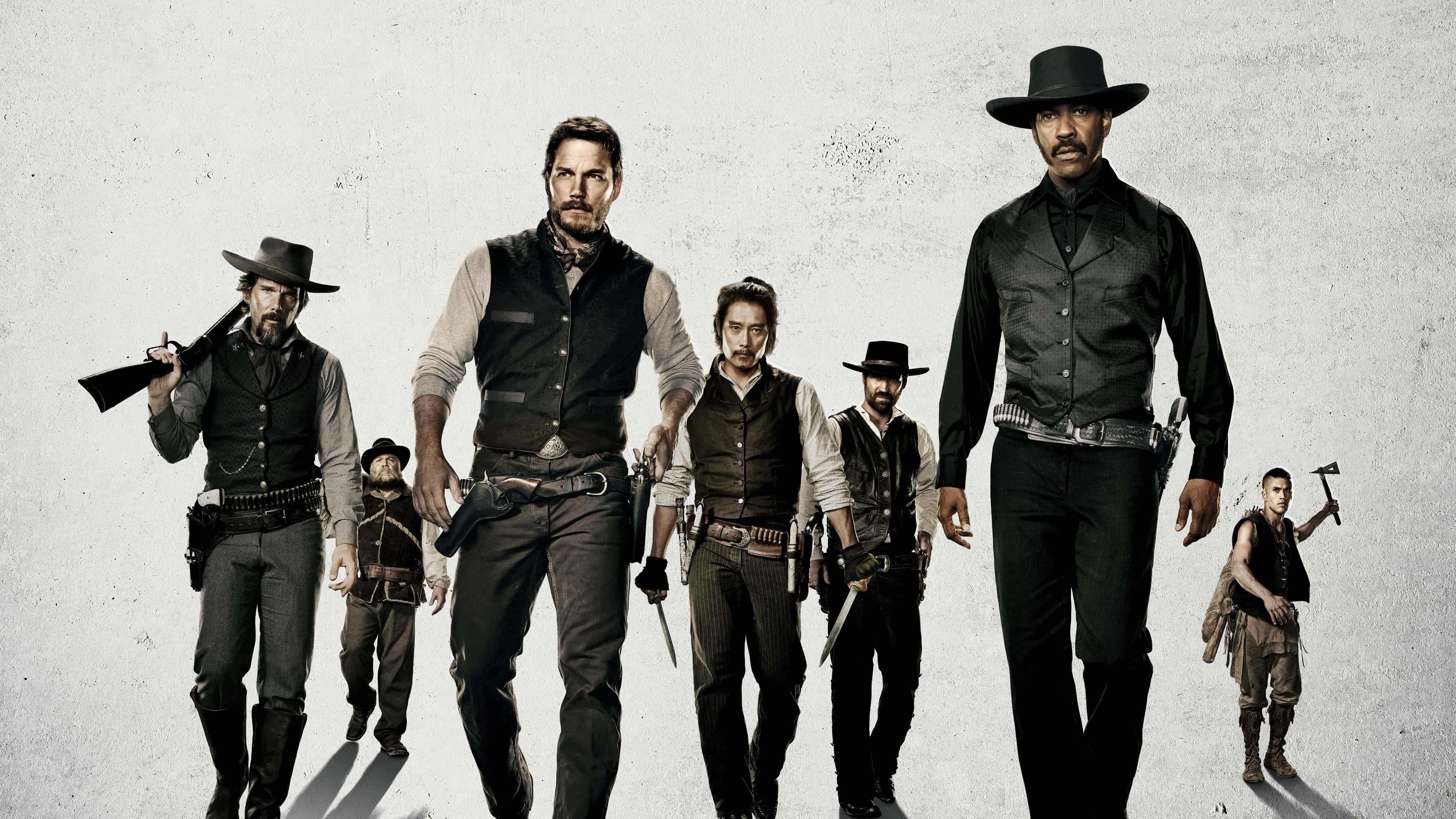 The Magnificent Seven, Wallpapers, John Walker, 3840x2160 4K Desktop